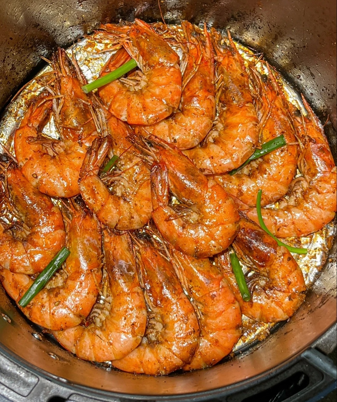 空气炸锅烤虾,简单美味