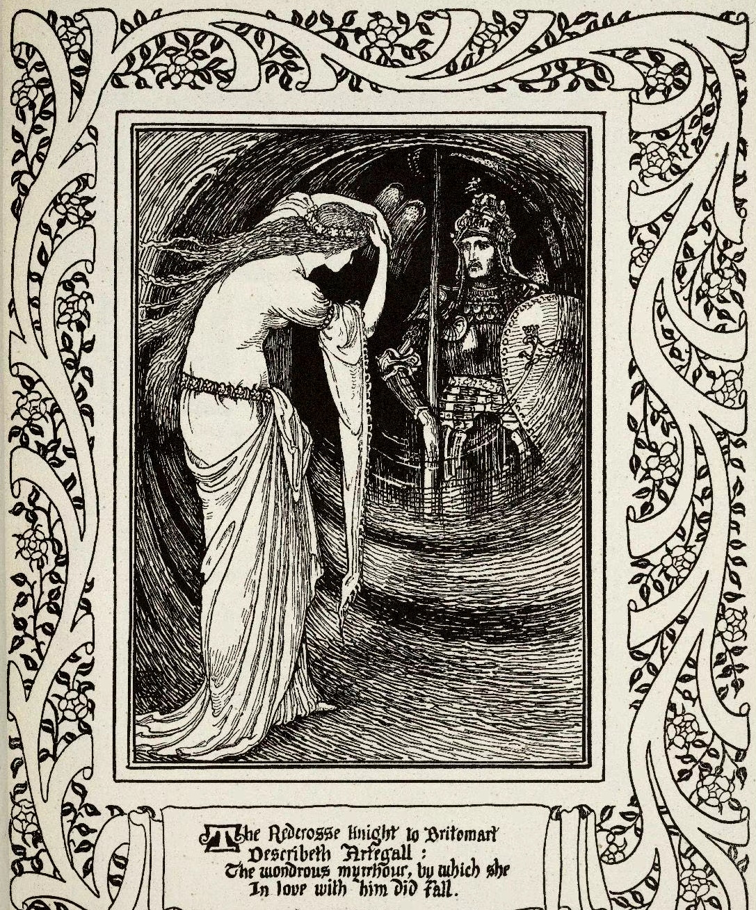 斯宾塞诗歌《仙后》插画欣赏