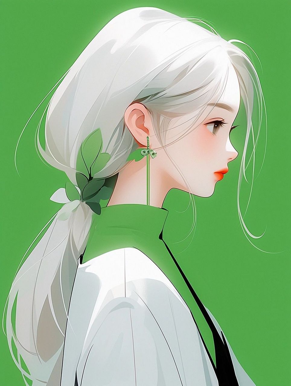 绿色系头像:用时间和心看人,而不是用眼睛.心存温柔,必有诗和远方.