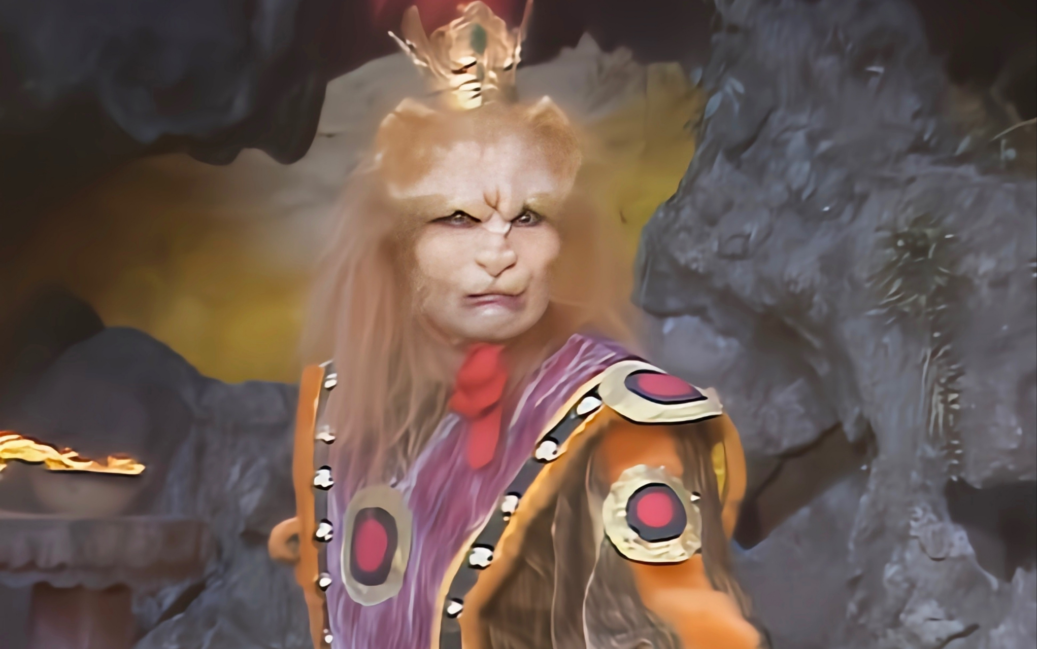 九灵元圣,就是九头狮子精.