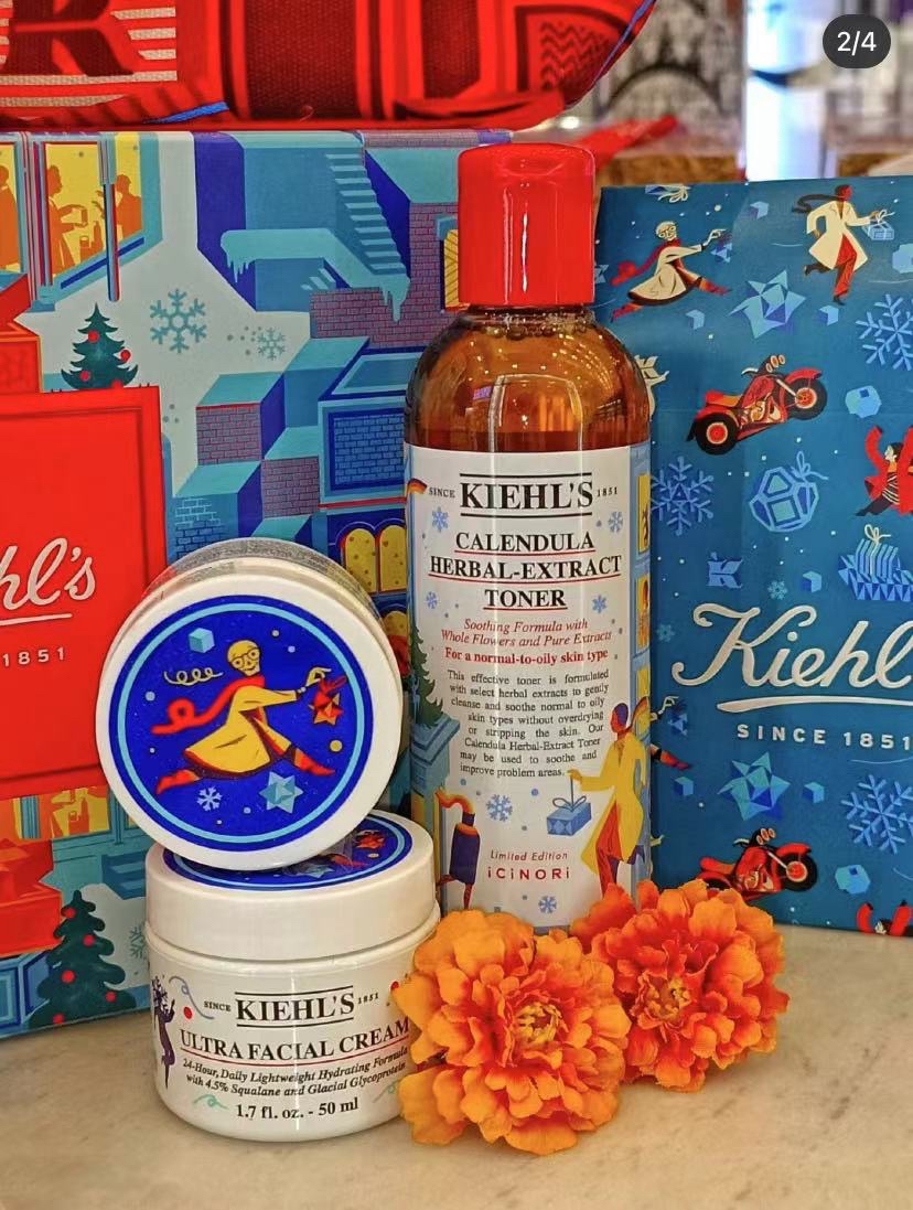 科颜氏圣诞限量版护肤套装|开箱测评