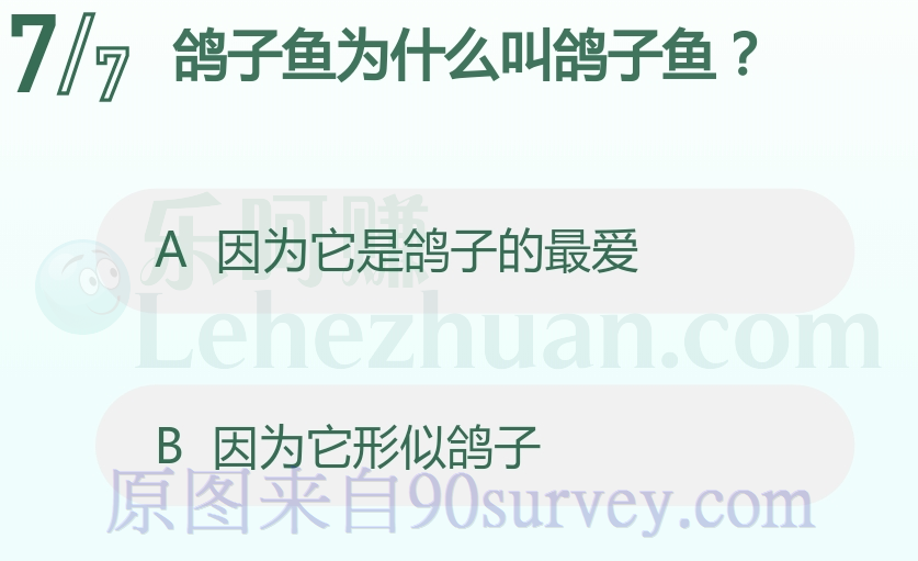 鸽子鱼因形似鸽子而得名