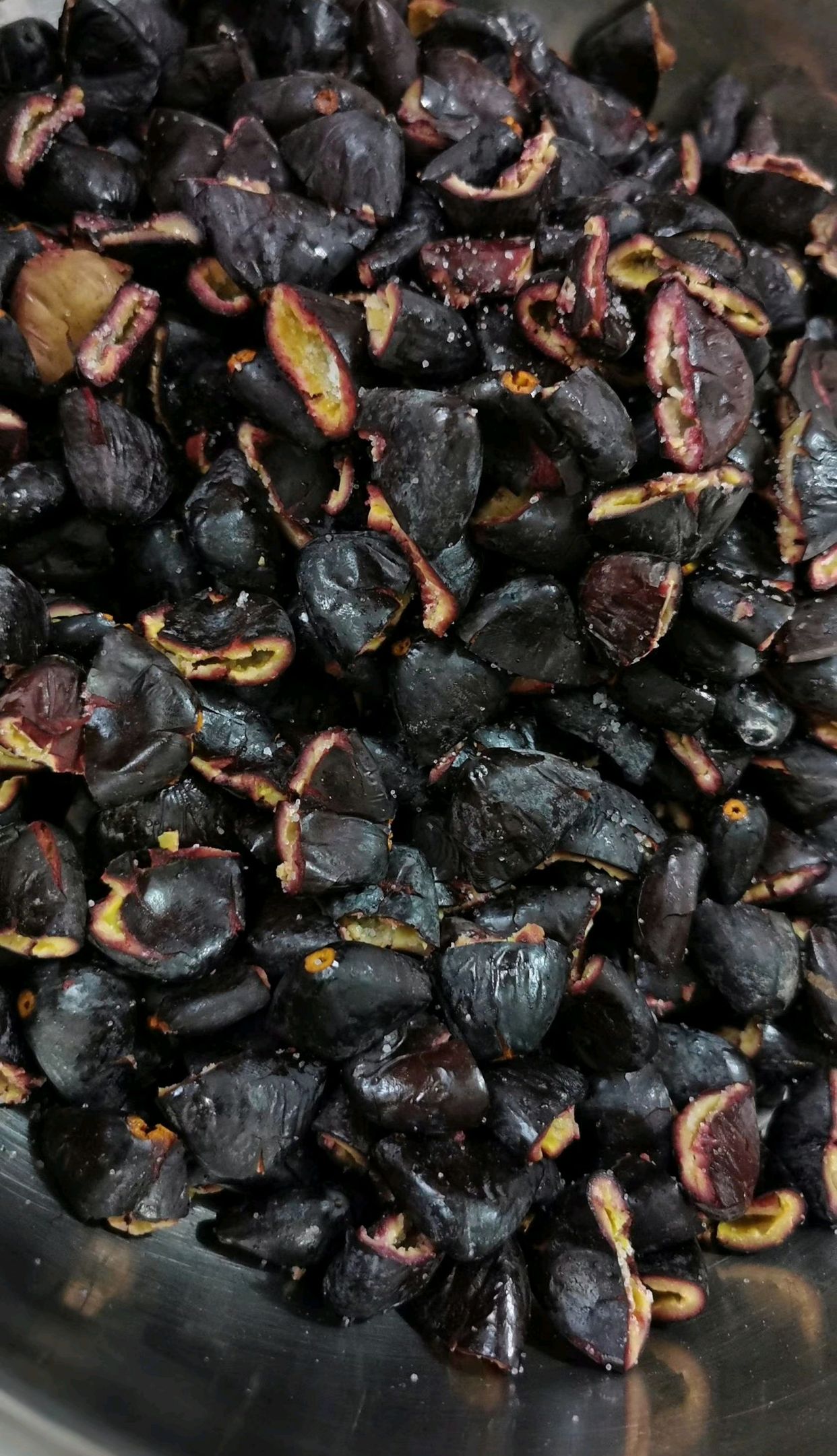 黑榄(榄角)的采摘全过程