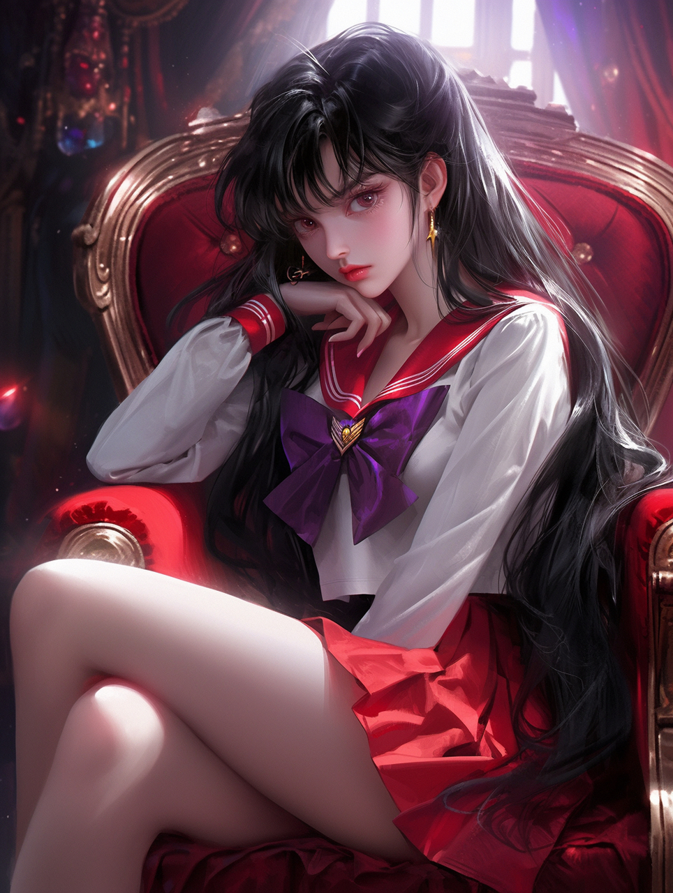 美少女战士——最美女神战士火野丽,至今还是觉得适合大多数的审美