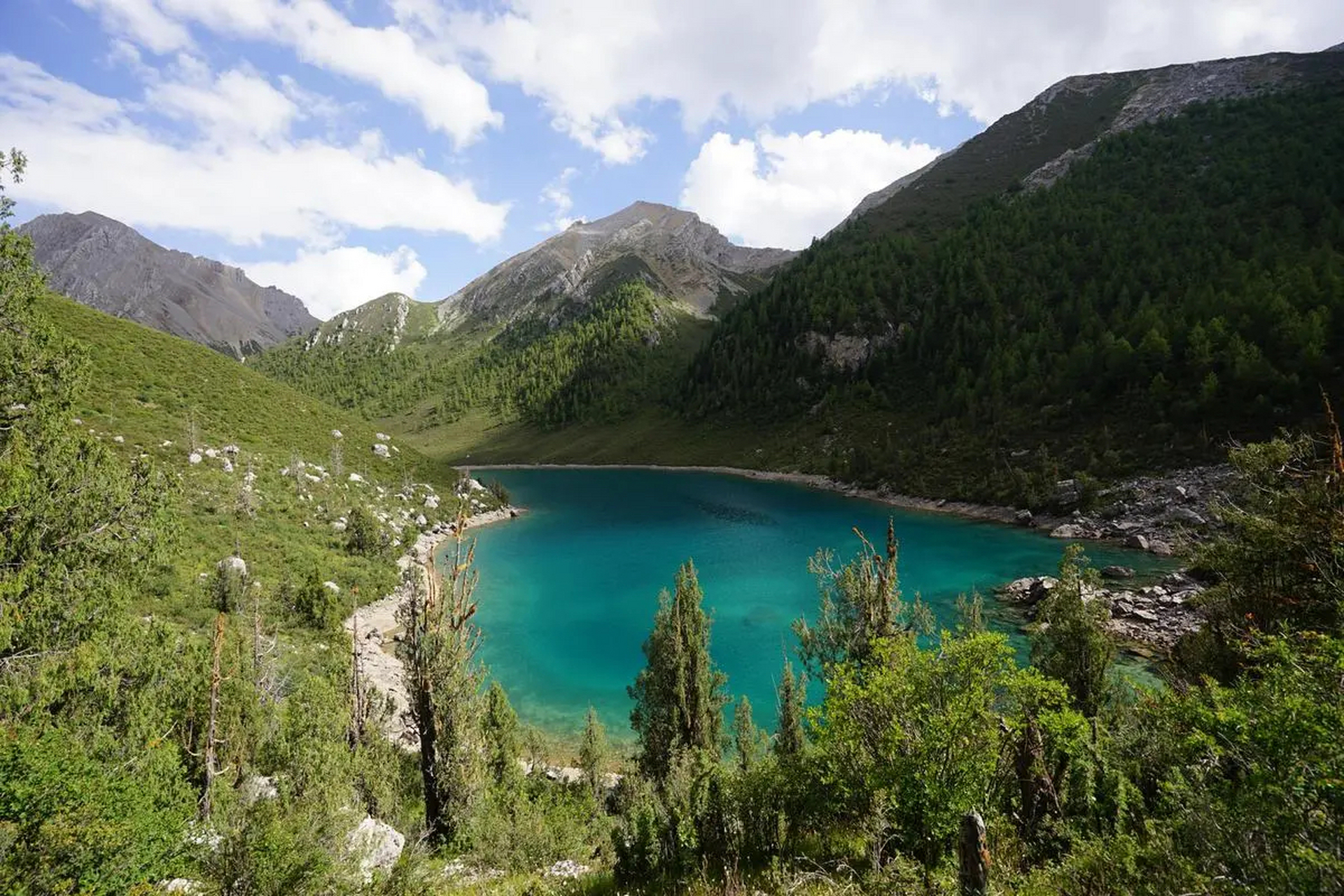 美好假期在旅途# 四川松潘七藏沟,一个隐藏在川西北的神秘仙境,这里