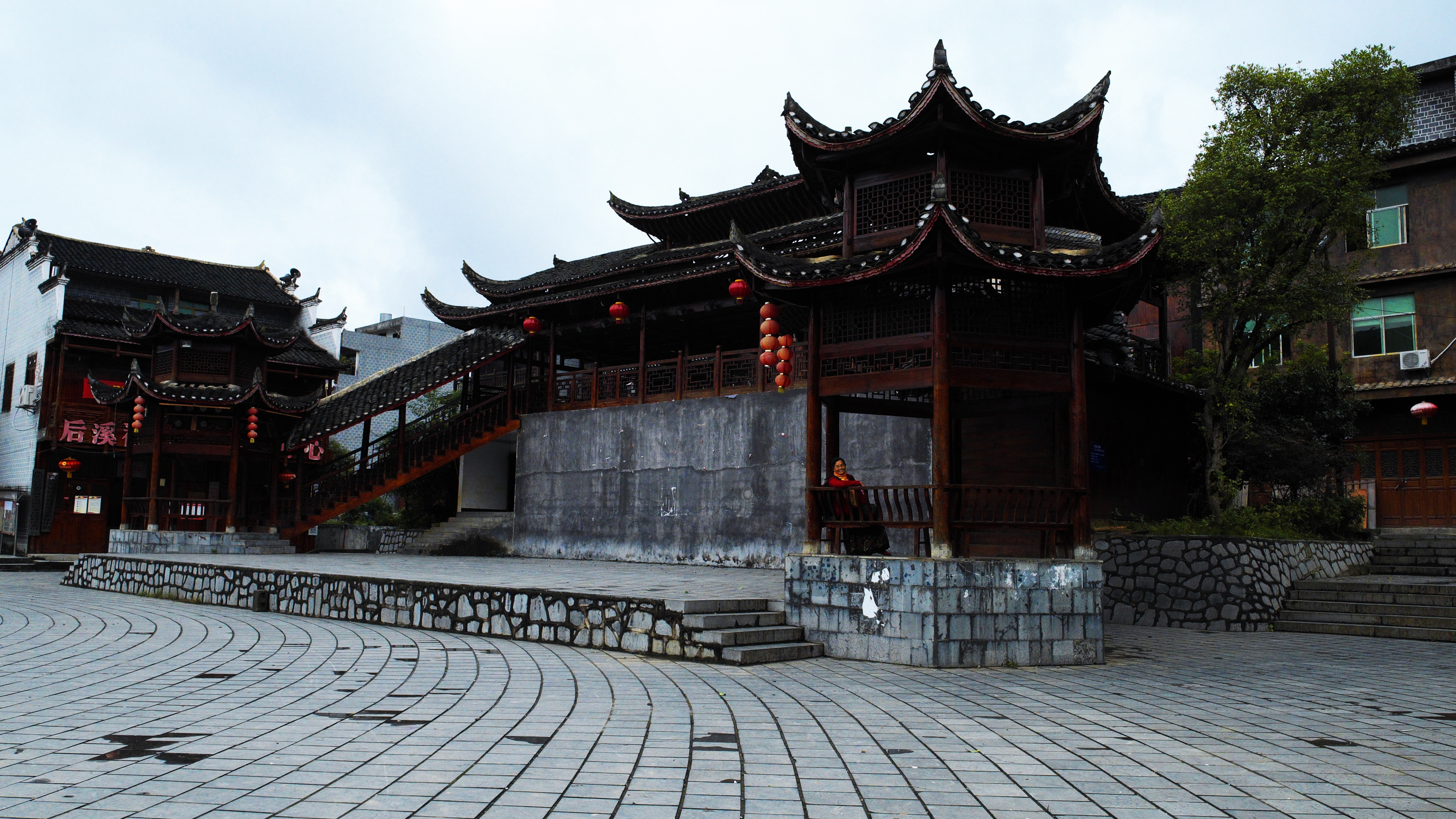 重庆酉阳后溪古镇风光