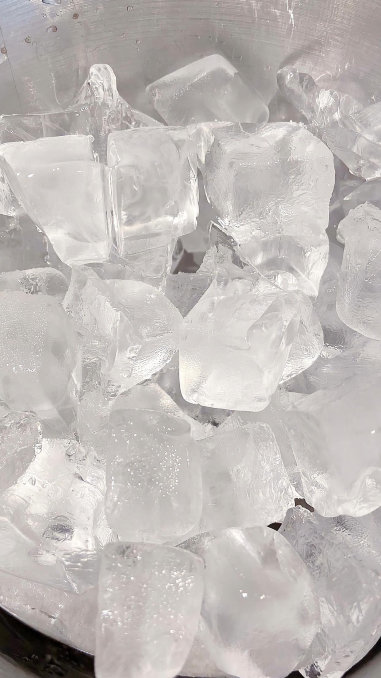 夏日冰块清凉高清手机壁纸