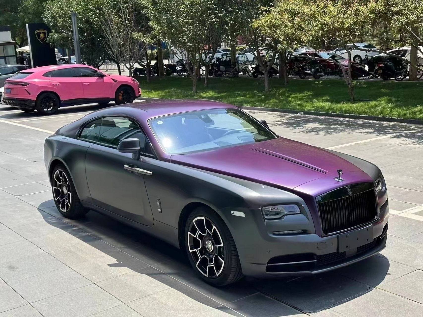 劳斯莱斯魅影限量版bb颜色特殊