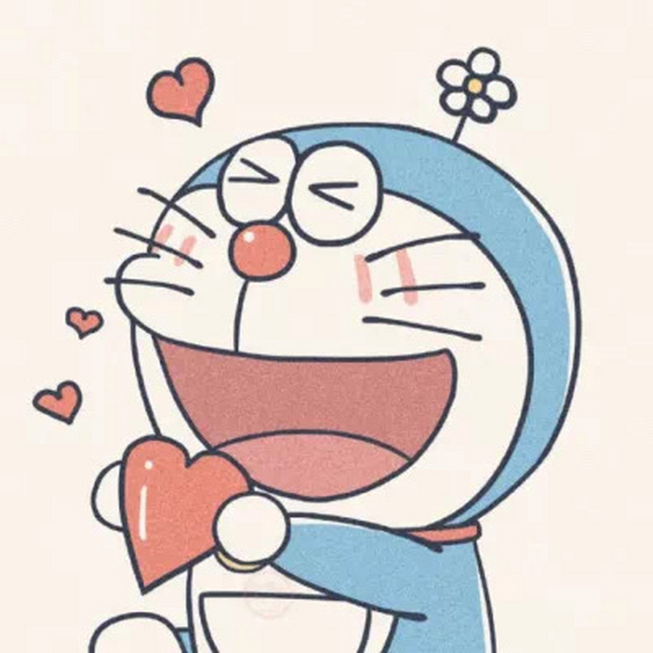 超级可爱的蓝胖子头像|入目无他人  四下皆是你#超级可爱多啦a梦头像