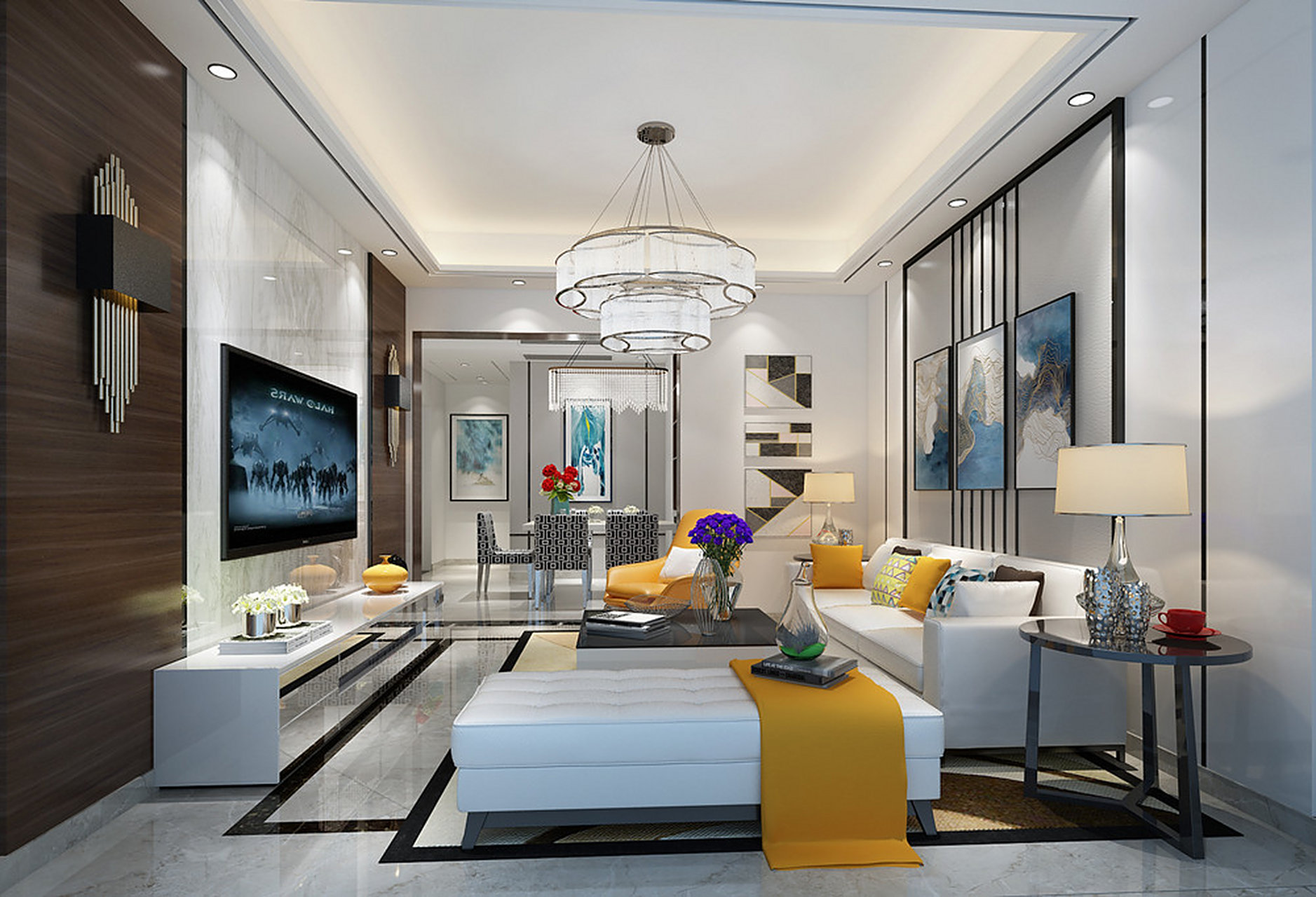 谁说简约风格撑不起来大房子,这套180平小复式告诉你  180平简约风