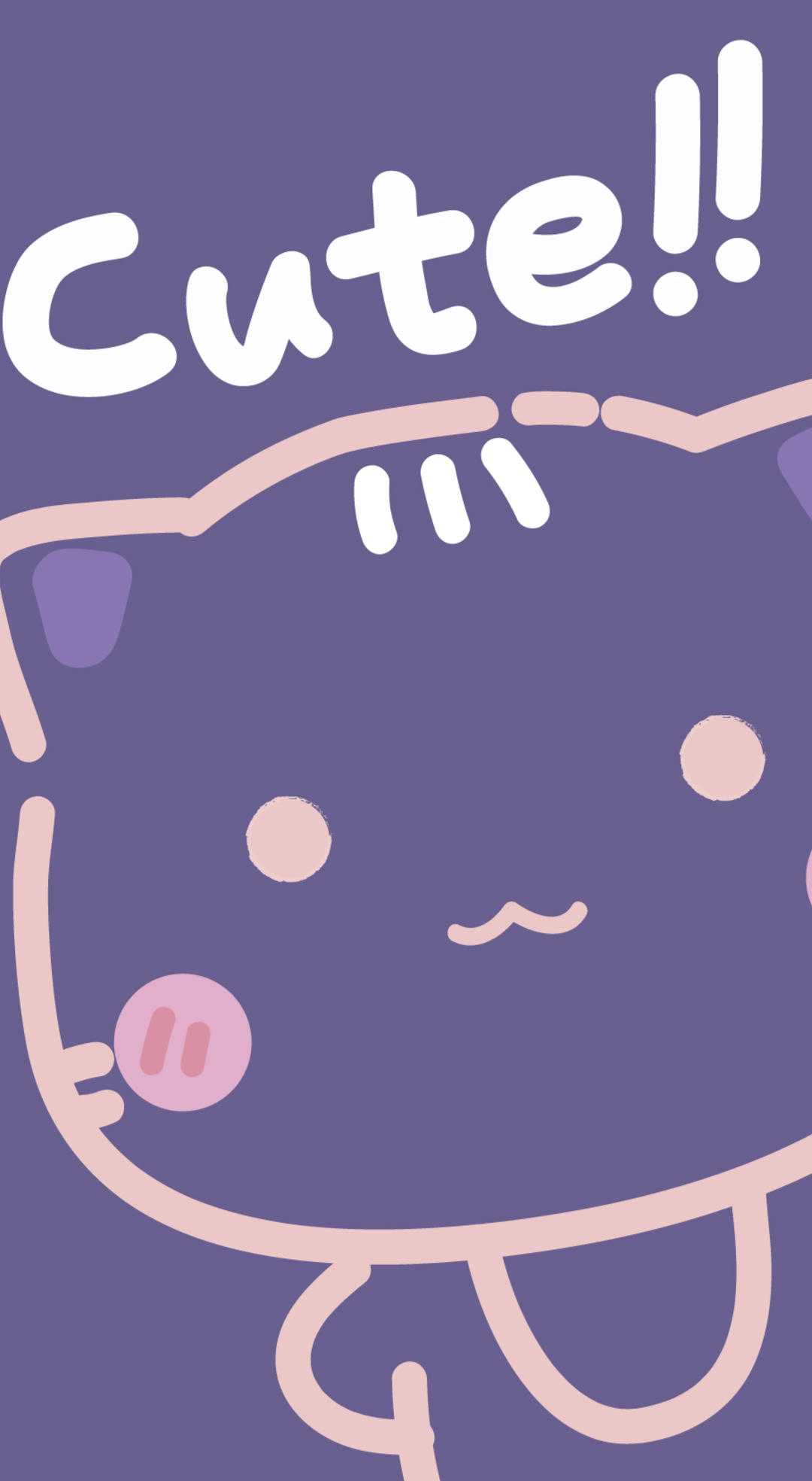 可爱猫咪,可做手机屏保,真是太可爱啦