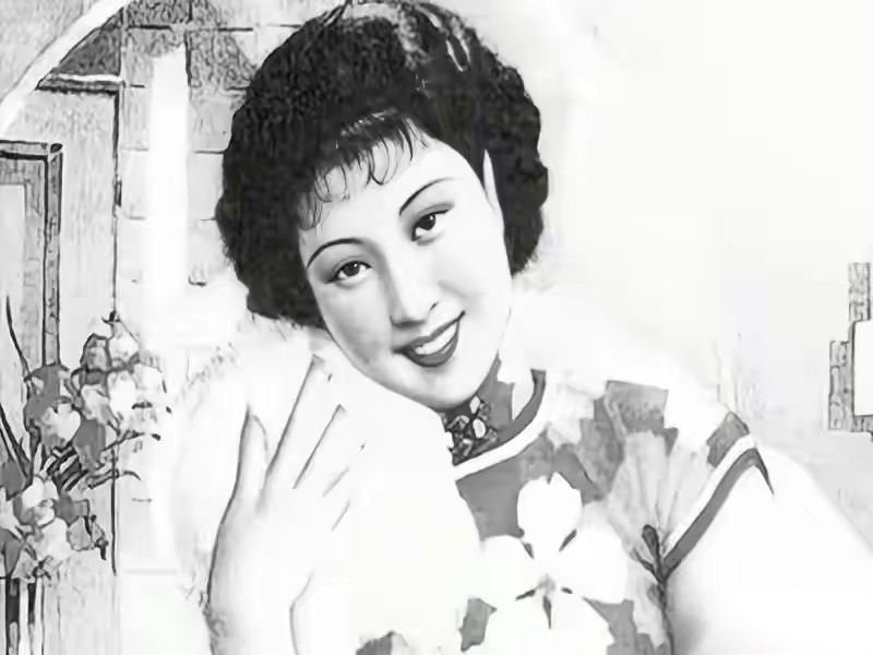 民国时期青楼女子,白兰花