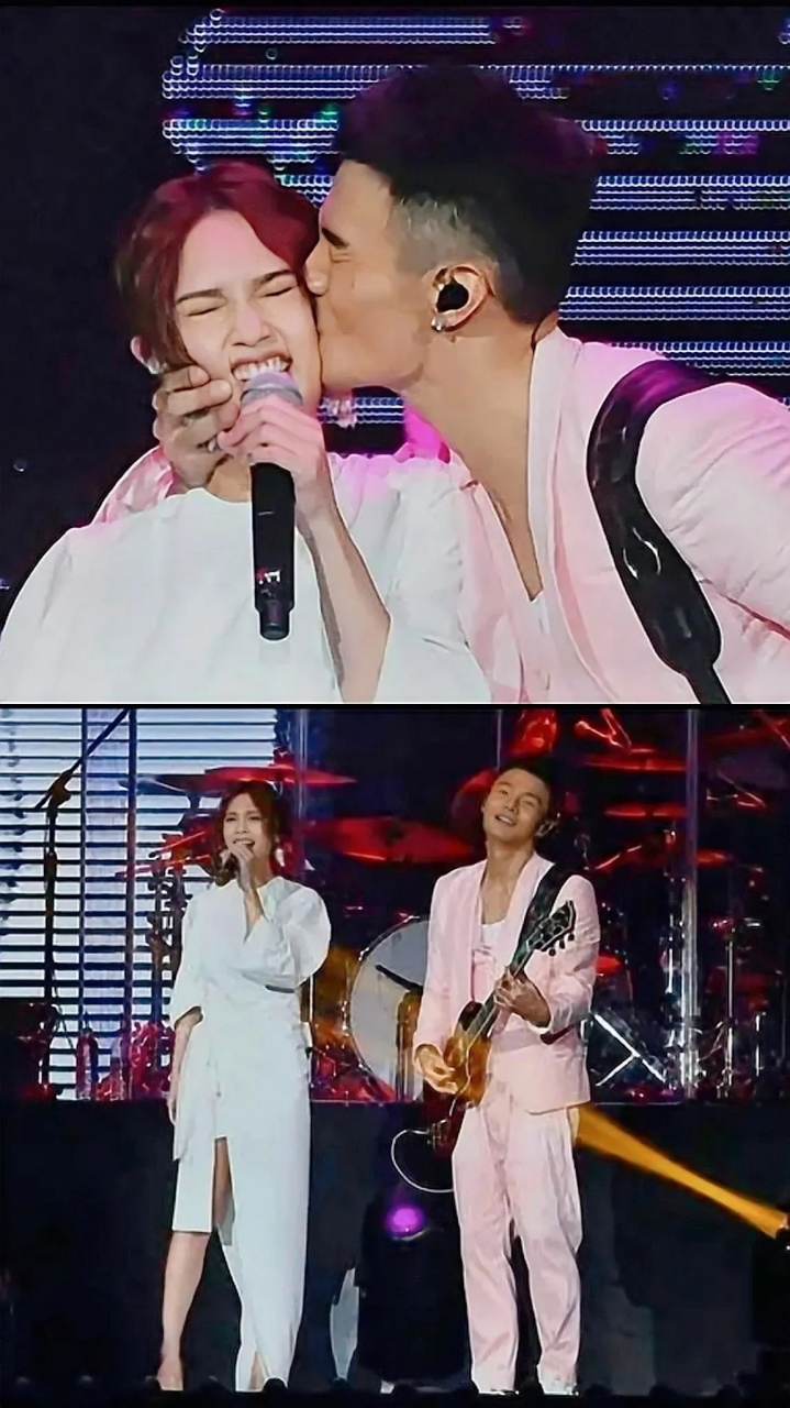 李荣浩杨丞琳高铁站台亲吻 这是什么大型发糖现场,李荣浩杨丞琳在高铁