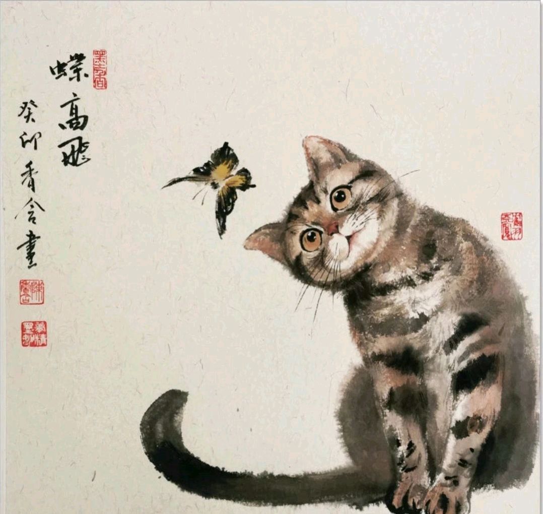 著名女画家陈香含书画作品展在天津张善孖张大千文化博物馆开幕