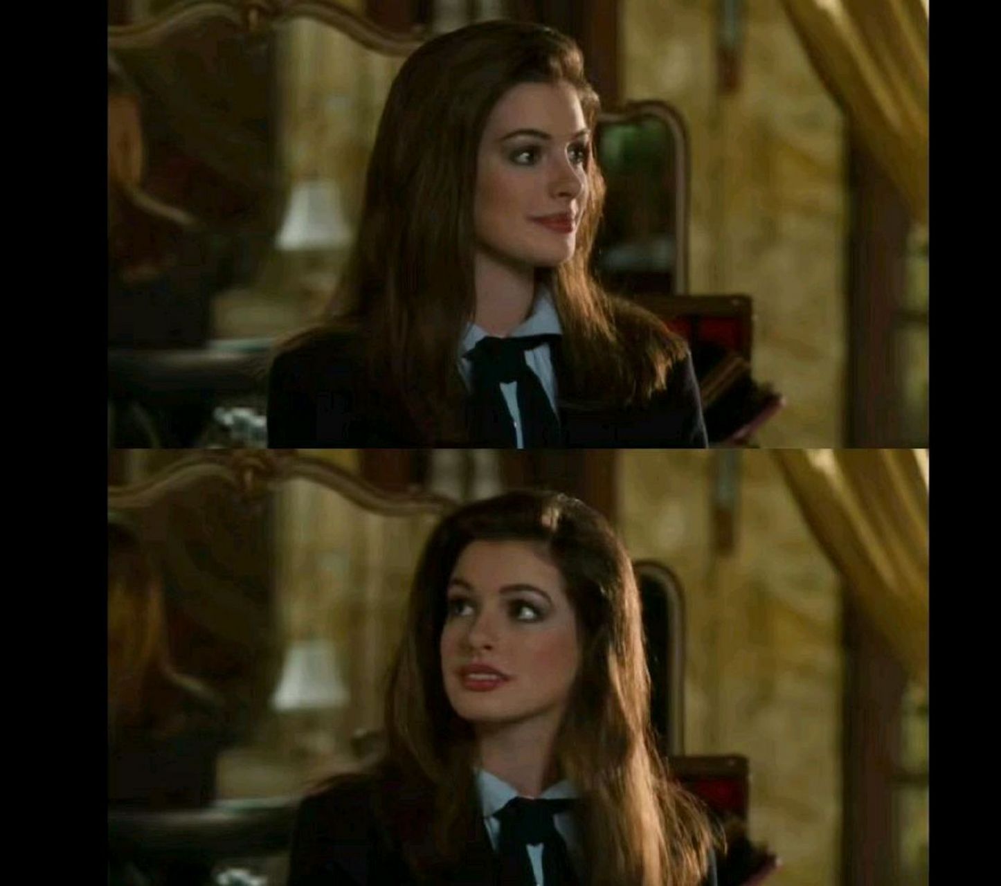 一截图一部电影# 《公主日记》 女主除了相貌,其他都像是自己.