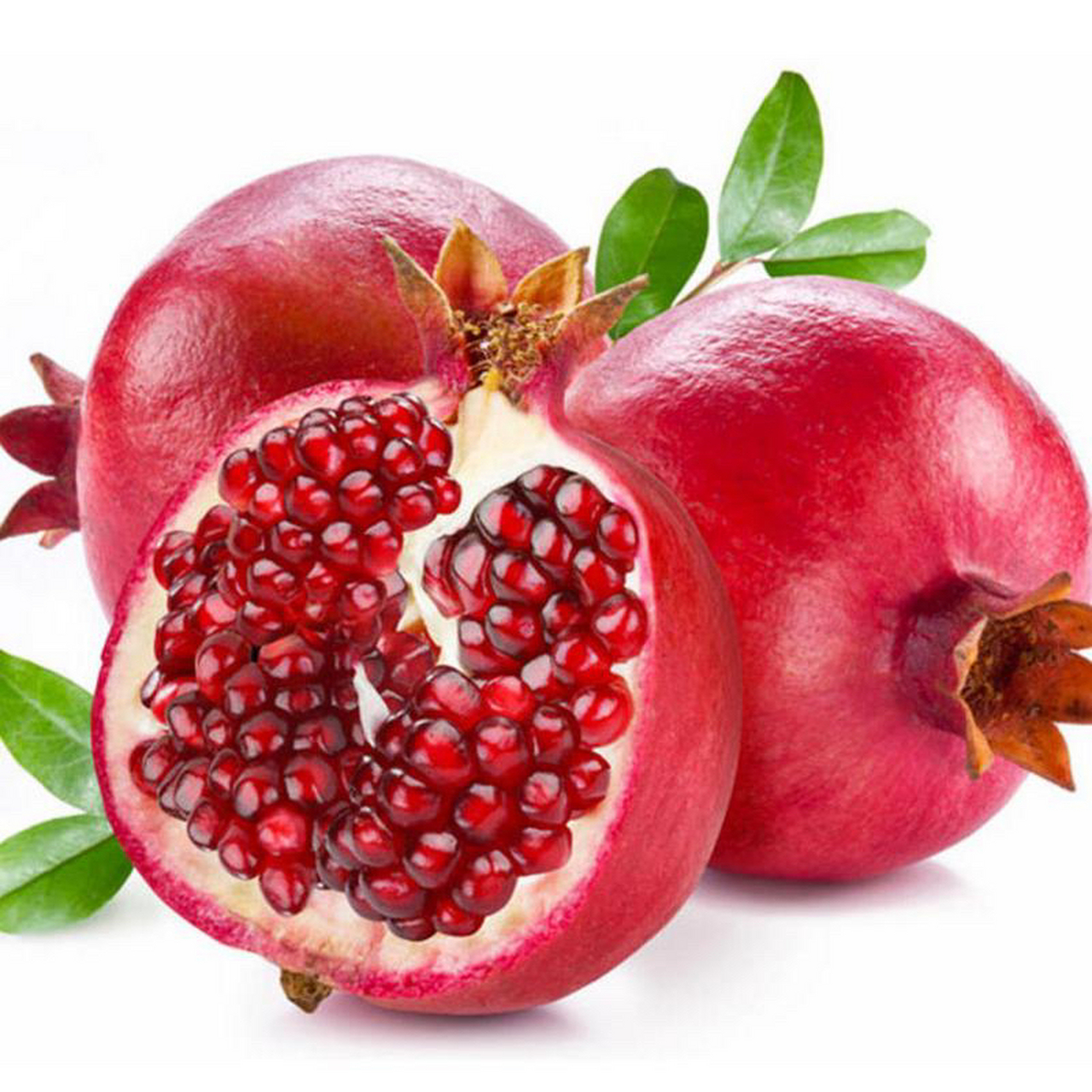 《咏临潼石榴》 园里石榴大又红 挂在枝头笑天空 要是王母馋了嘴 摘下