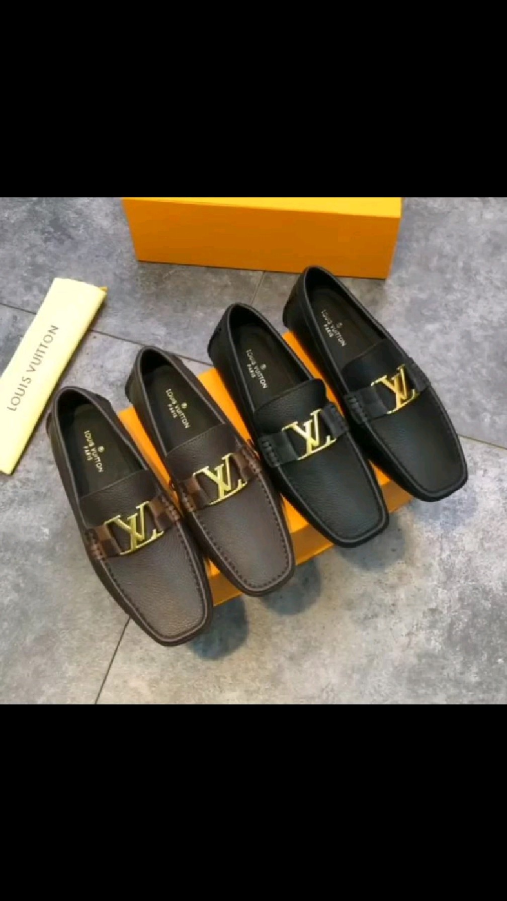 原来lv路易威登豆豆鞋这么精致,日常休闲商务俩不误.