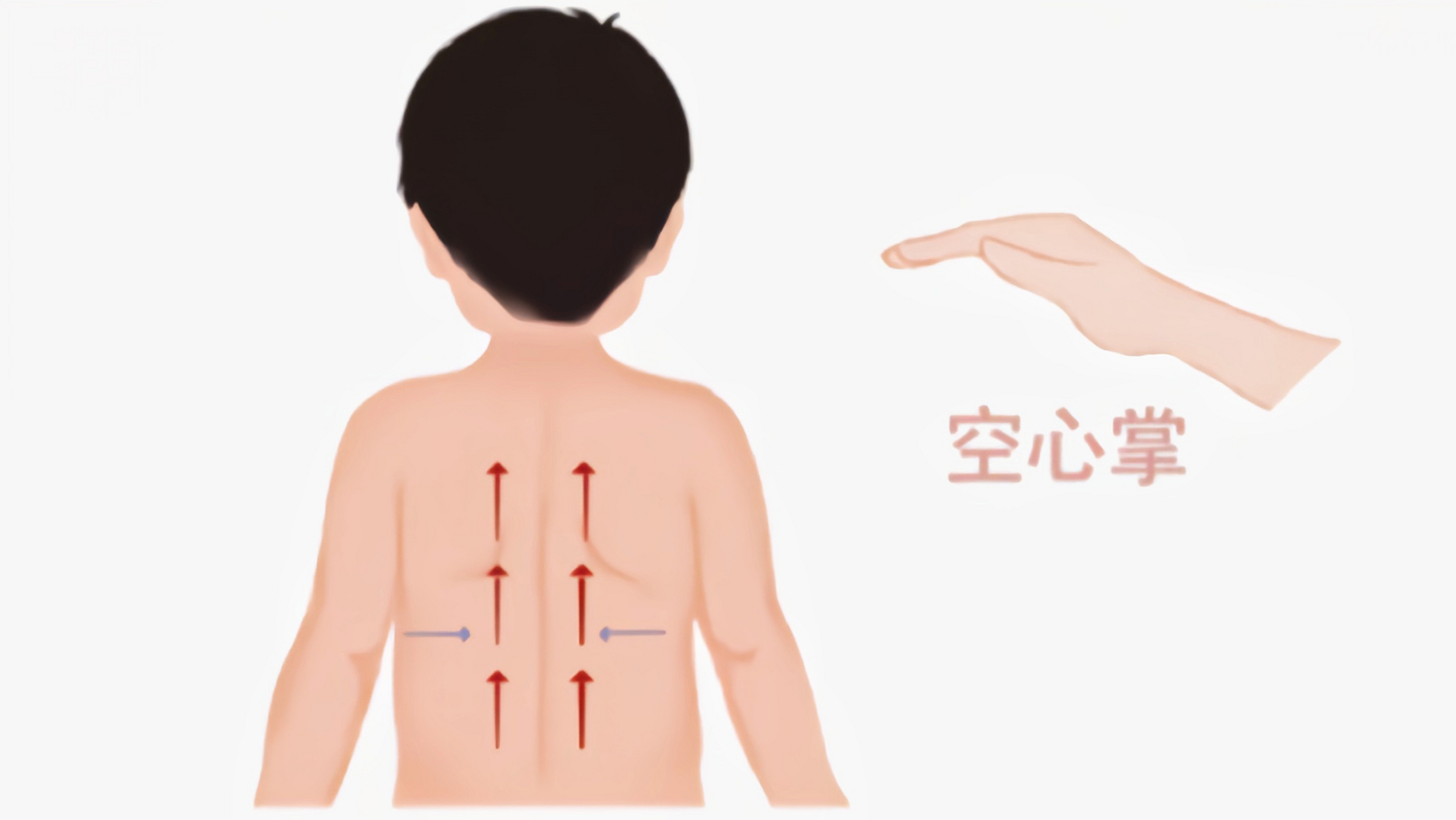 正确拍背排痰位置图图片