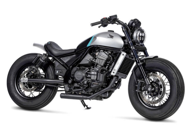 honda cmx bobber (honda cmx1100) 尽量减少 rebel 的玩味