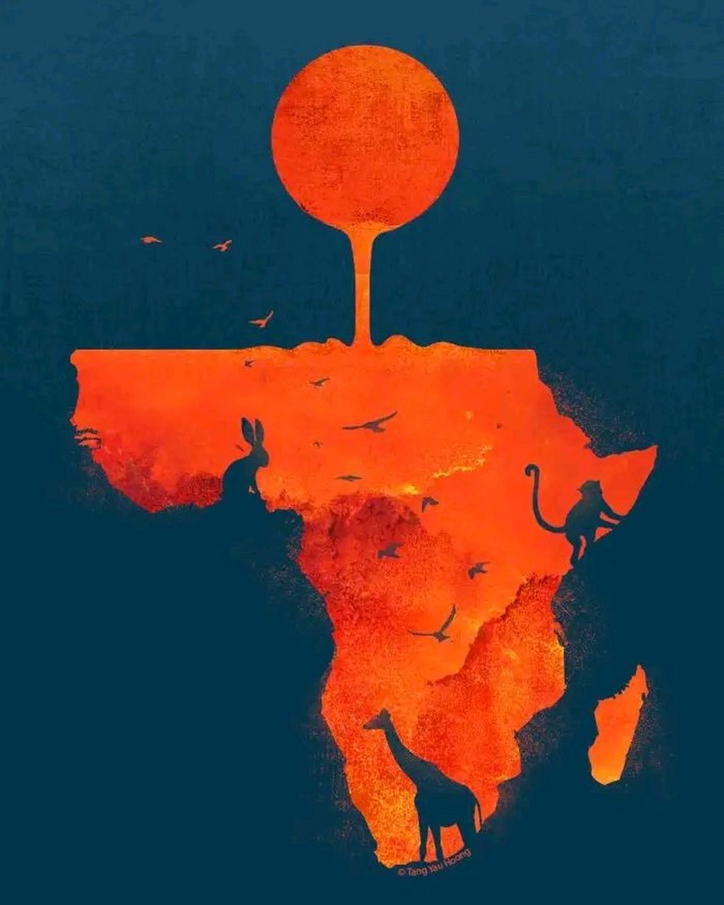 马来西亚插画家tang yau hoong的独特艺术之路 #绘画欣赏