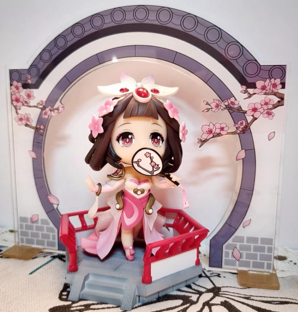 王者荣耀貂蝉孙膑李元芳甄姬q版手办 模型玩具公仔周边摆件!