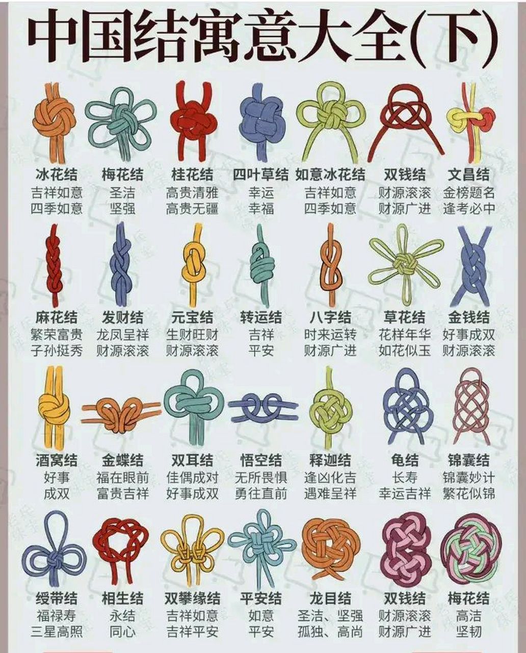 中国结的种类图片