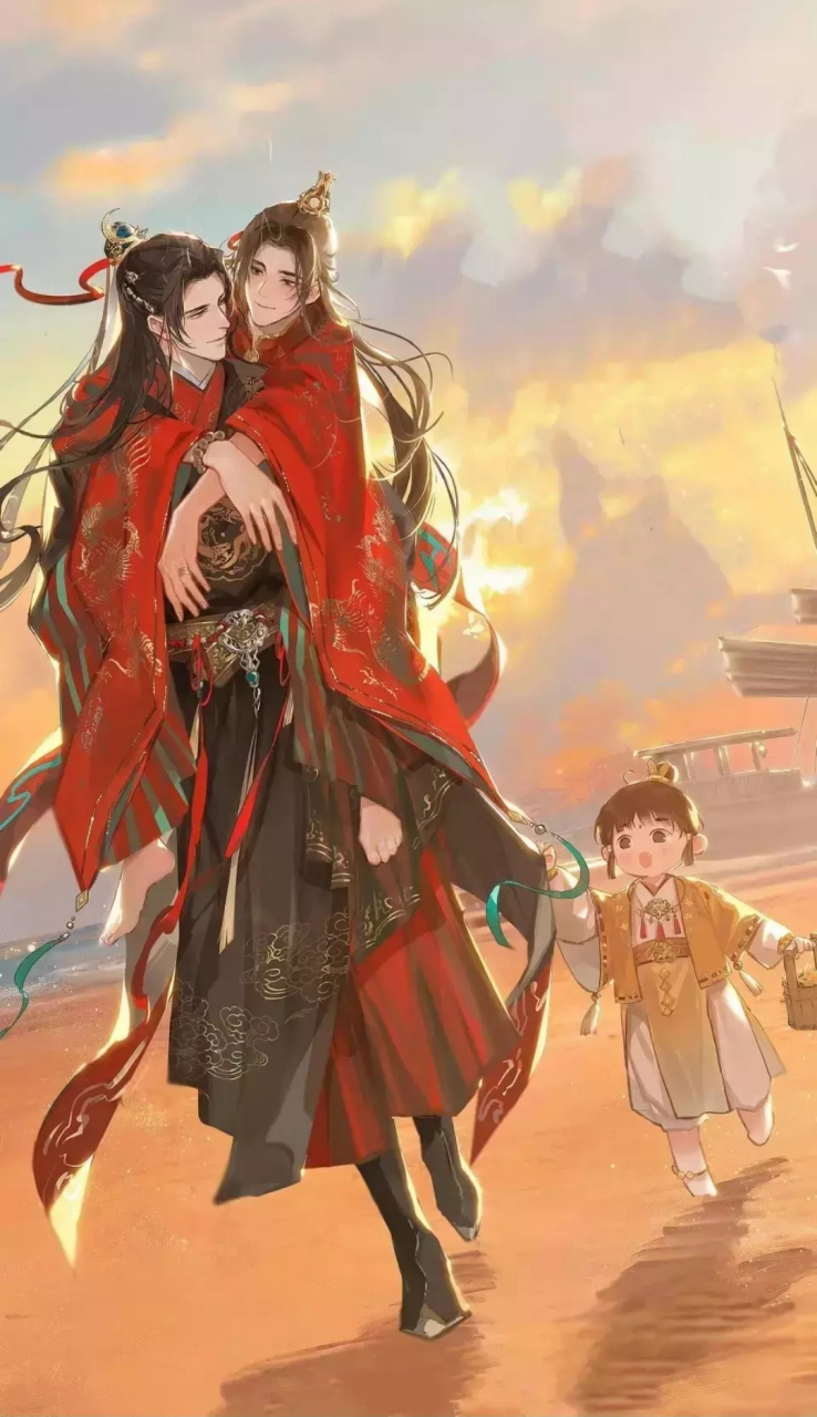 "这是我的夫人和孩子" #广播剧江山许你#  #原耽#  画师未知侵删致歉