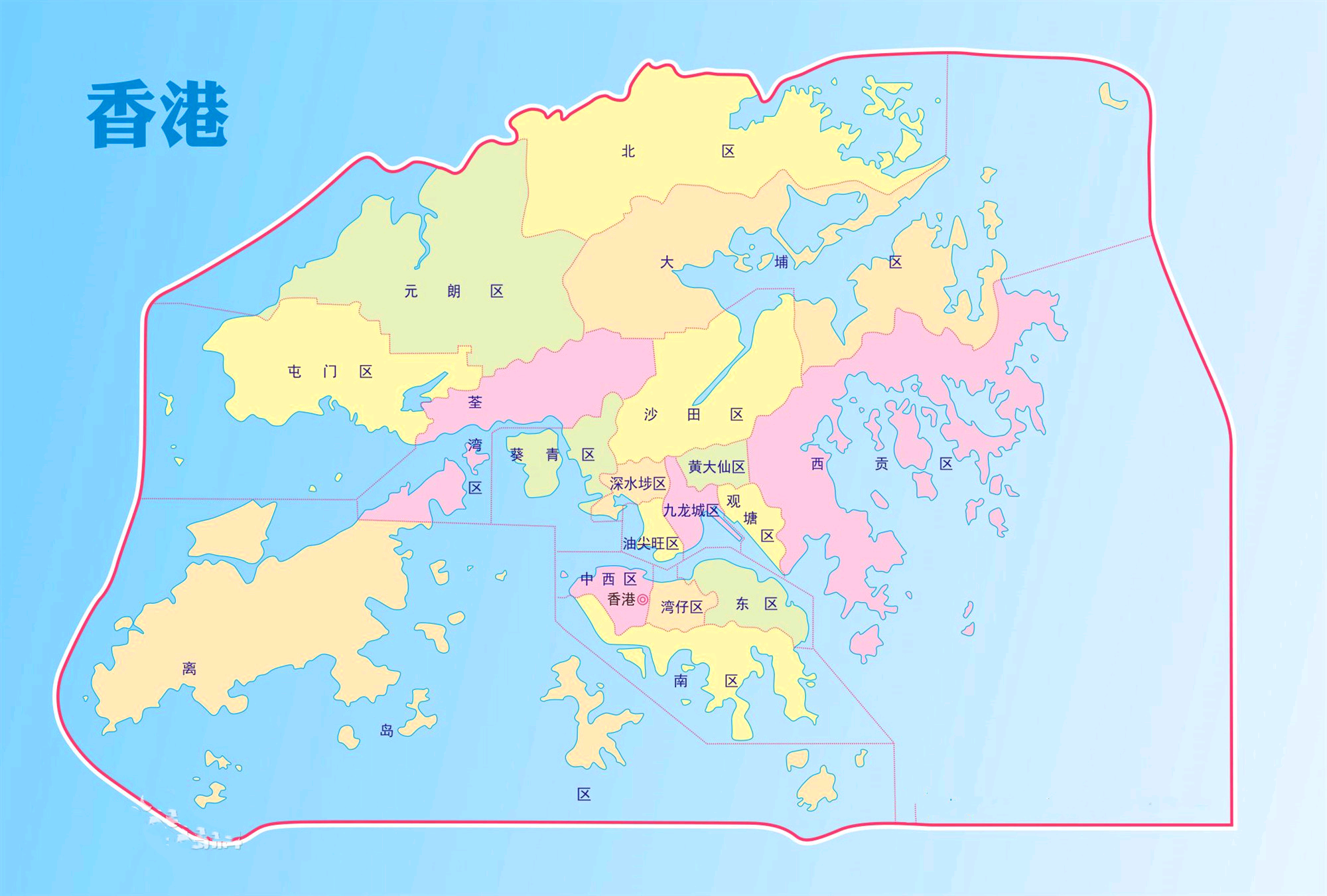 香港有多大?