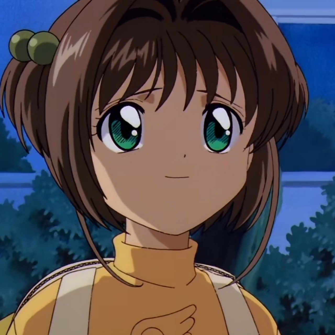 小时候电视里放这个动画片的名字叫"百变小樱魔术卡",不知道有没有人