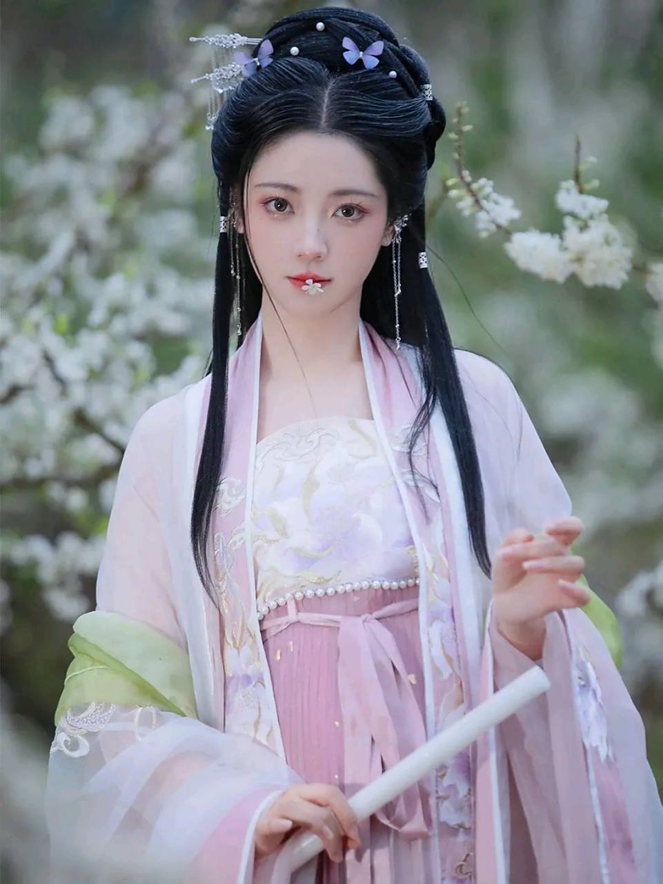 夏日穿搭还得看国风# #国风主理人# 国风汉服美少女