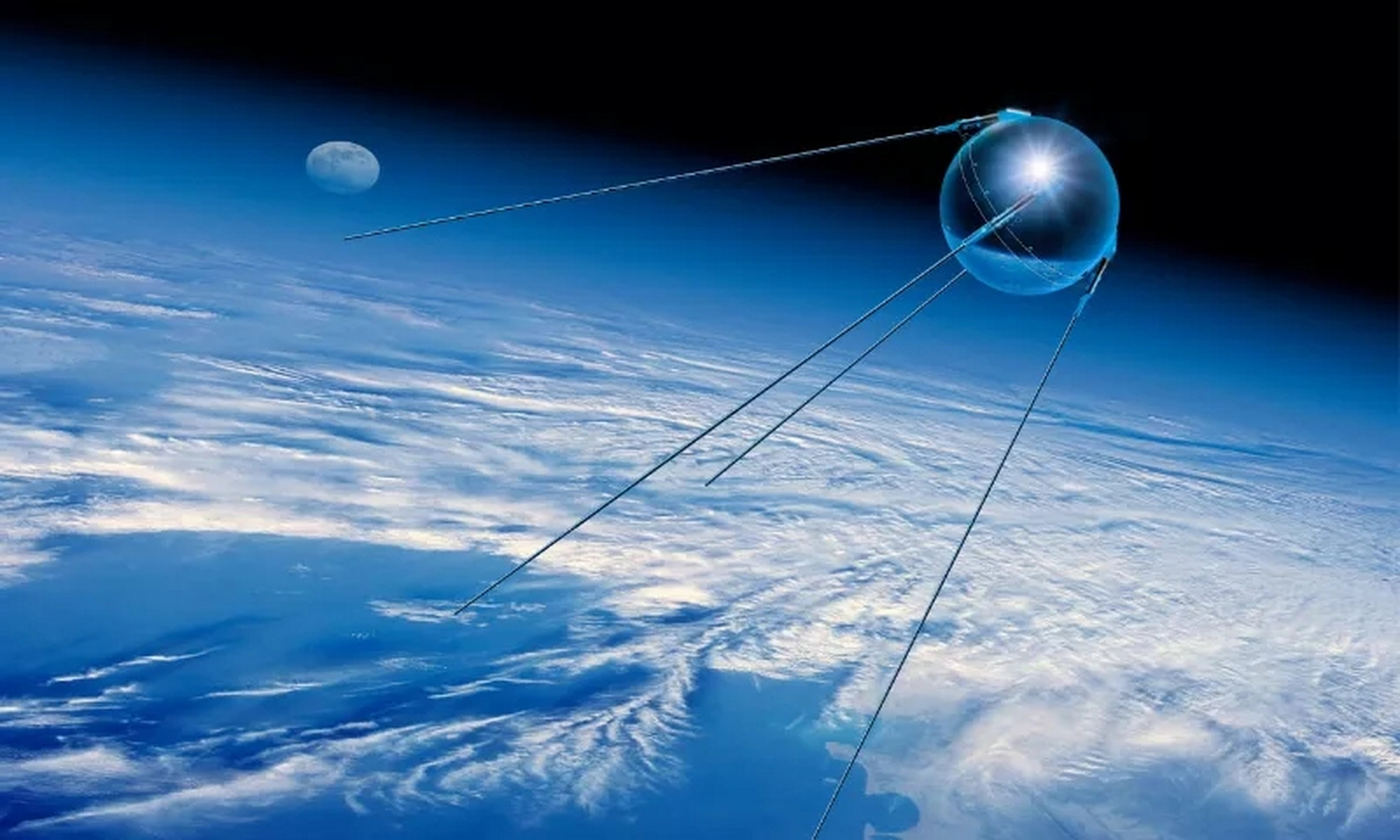 阅读历史,人类历史上的第一颗人造卫星:斯普特尼克一号