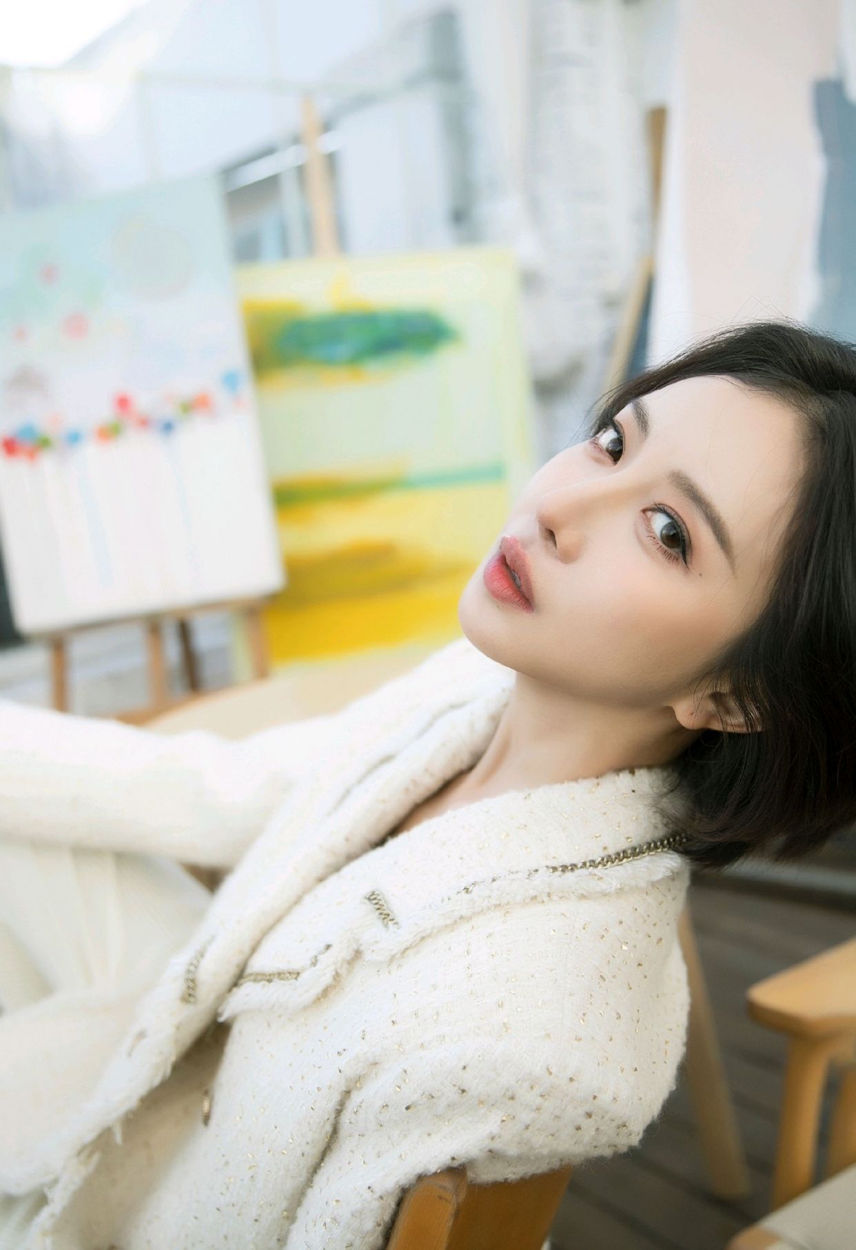 明星写真美图|潘时七