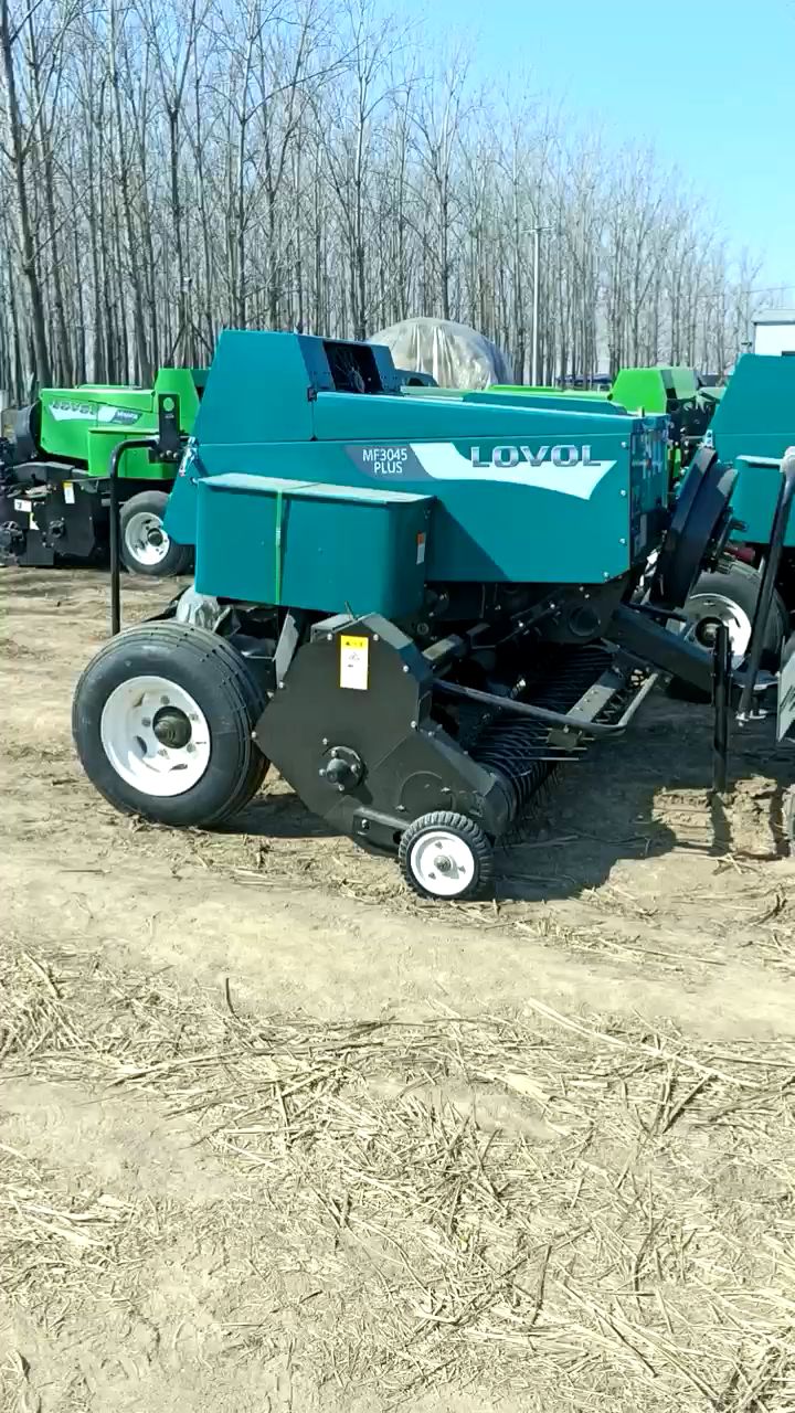 雷沃方捆打捆机,雷沃除尘粉碎打捆机-度小视