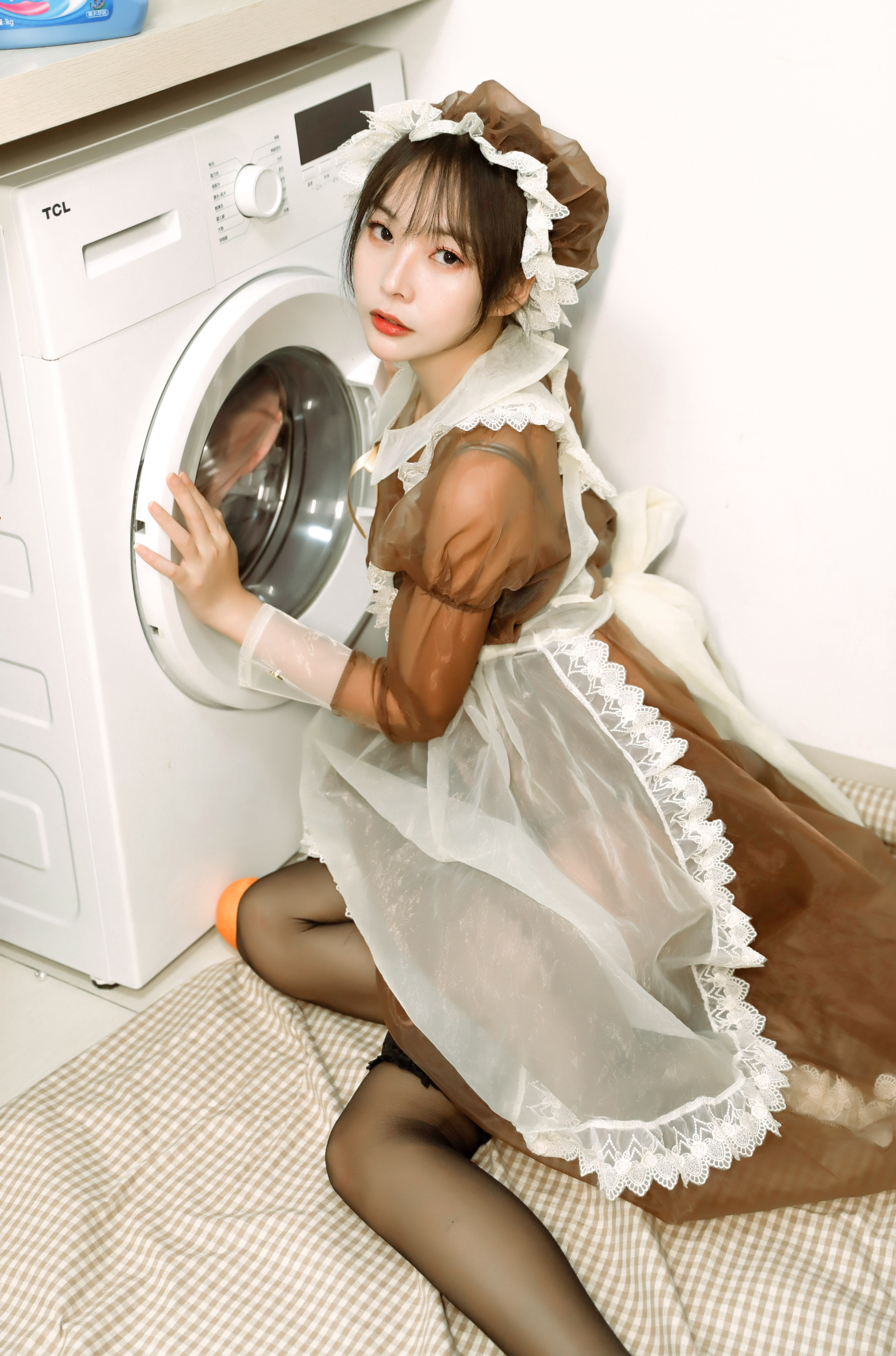 苏嫣嫣阿姨洗衣服的样子真善美 第1张