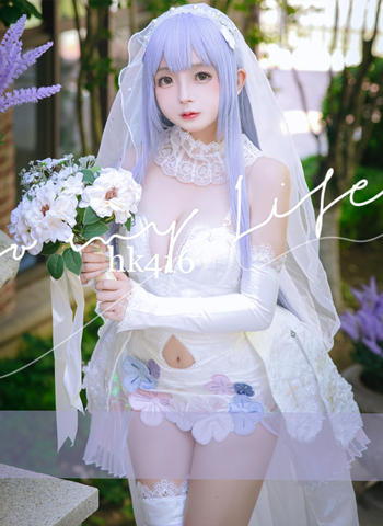 樱井小莜CosPlay少女前线HK416月引同心