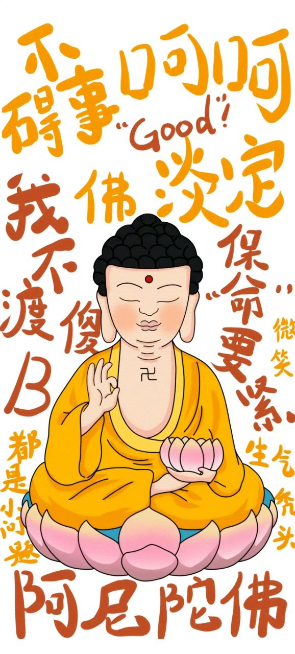 不碍事,淡定,保命要紧!