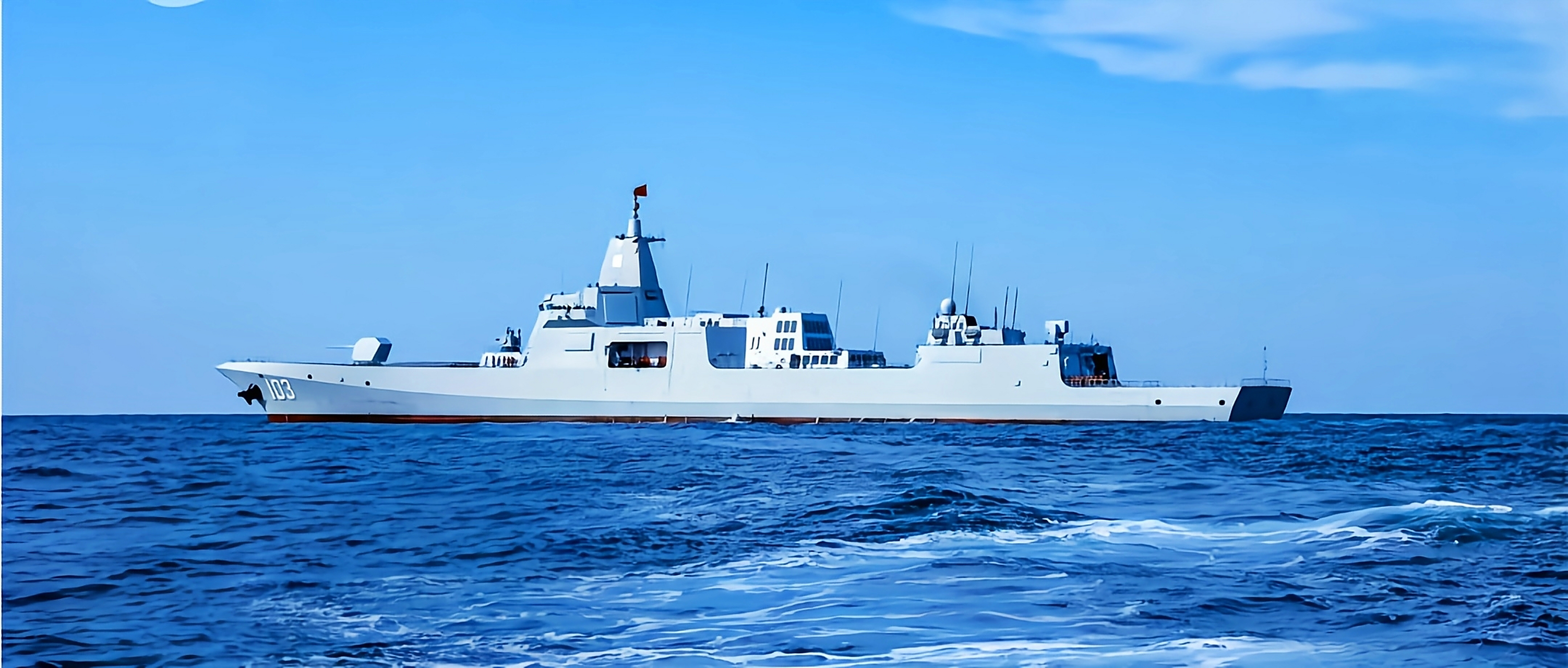 不管承不承认,055都是传统巡洋舰的巅峰之作.