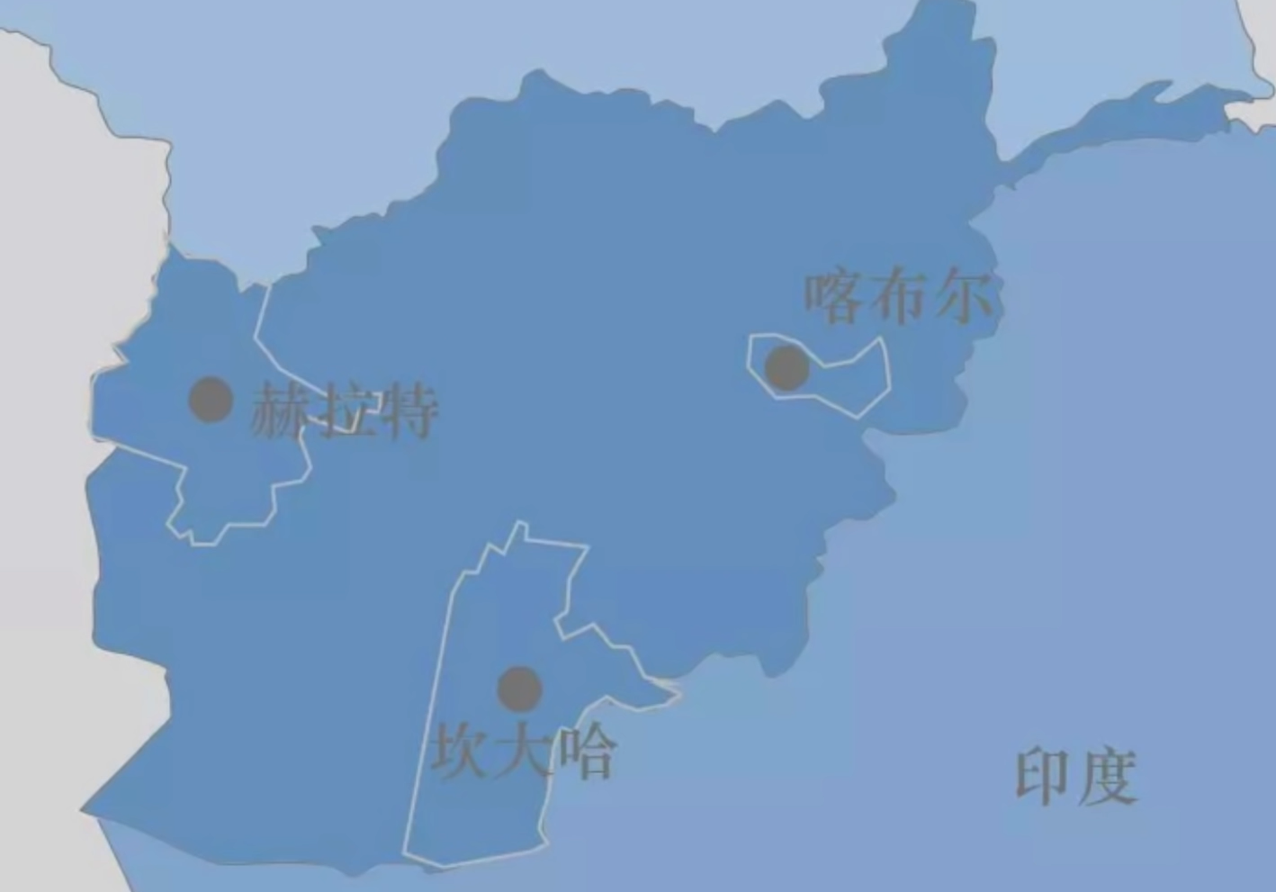 阿富汗为什么和中国接壤?
