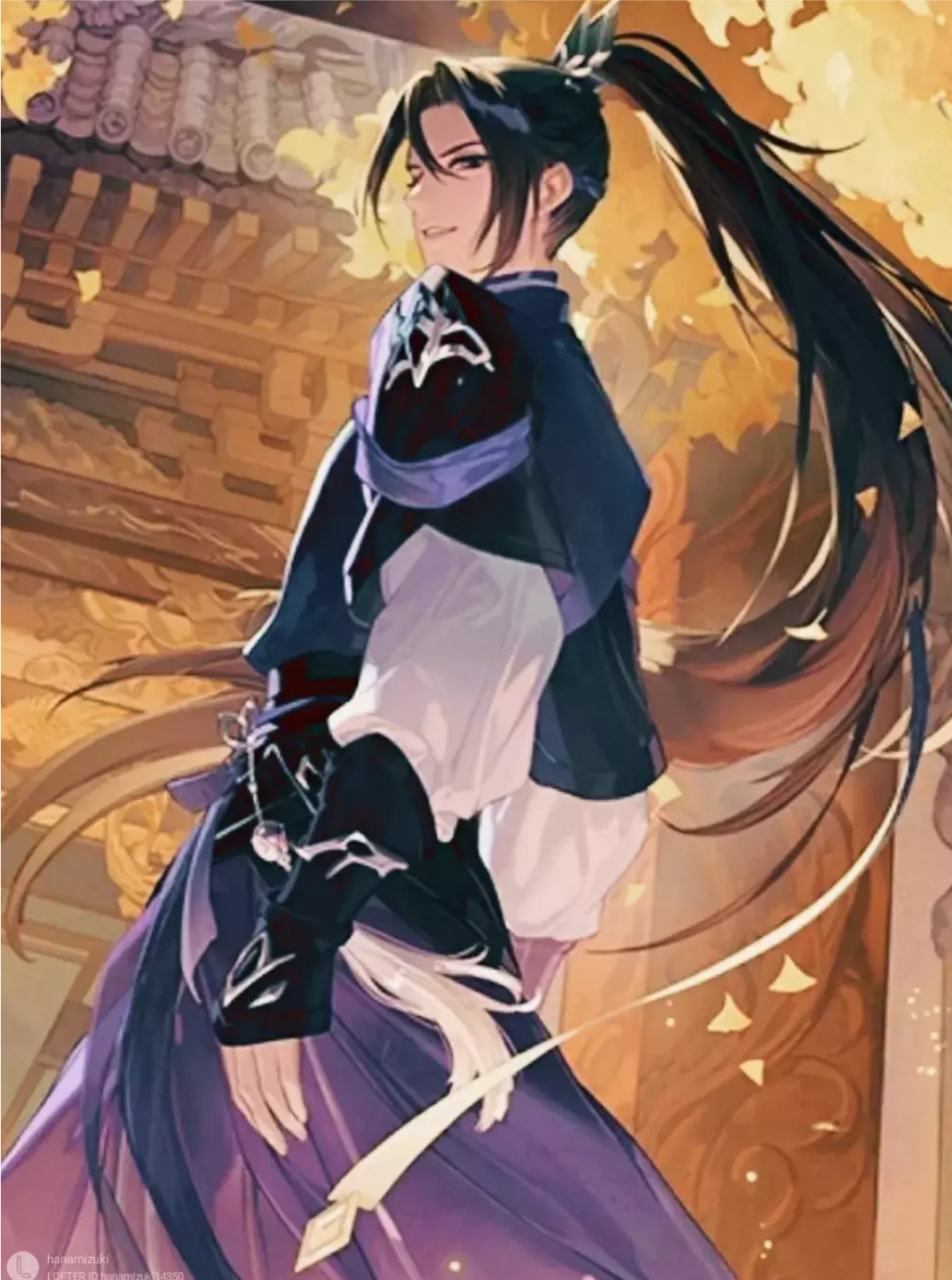 有人说,江澄散下头发,是从骨子里散发出来的温柔,而魏无羡散下头发,却