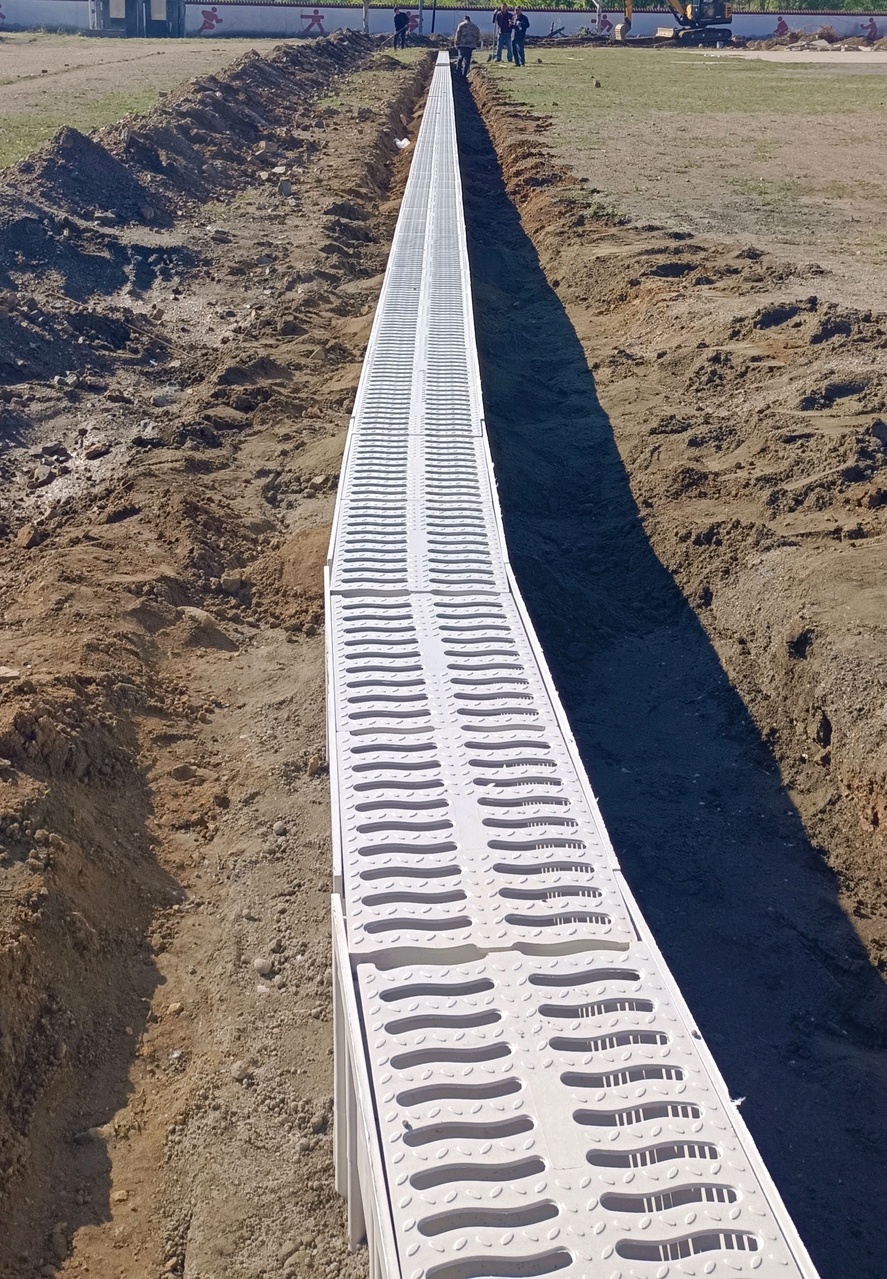 成品树脂排水沟独特的u型截面,应用范围广