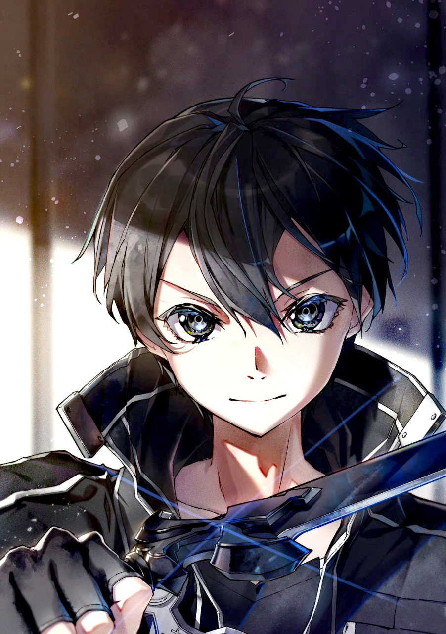 一组《刀剑神域》同人插画欣赏,还是华丽的画风符合动画的特点.