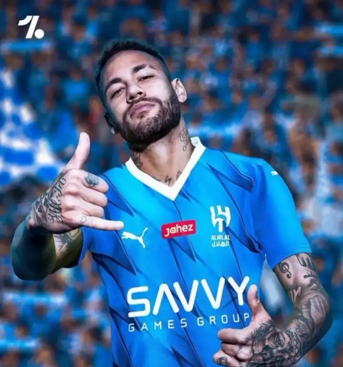 内马尔选择加盟利雅得新月,转会费9000万欧元,2年年薪2亿欧元,放弃