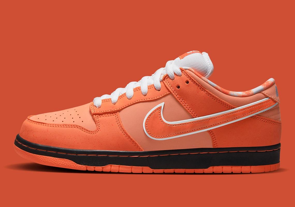 concepts x nike sb dunk low orange lobster官方图片