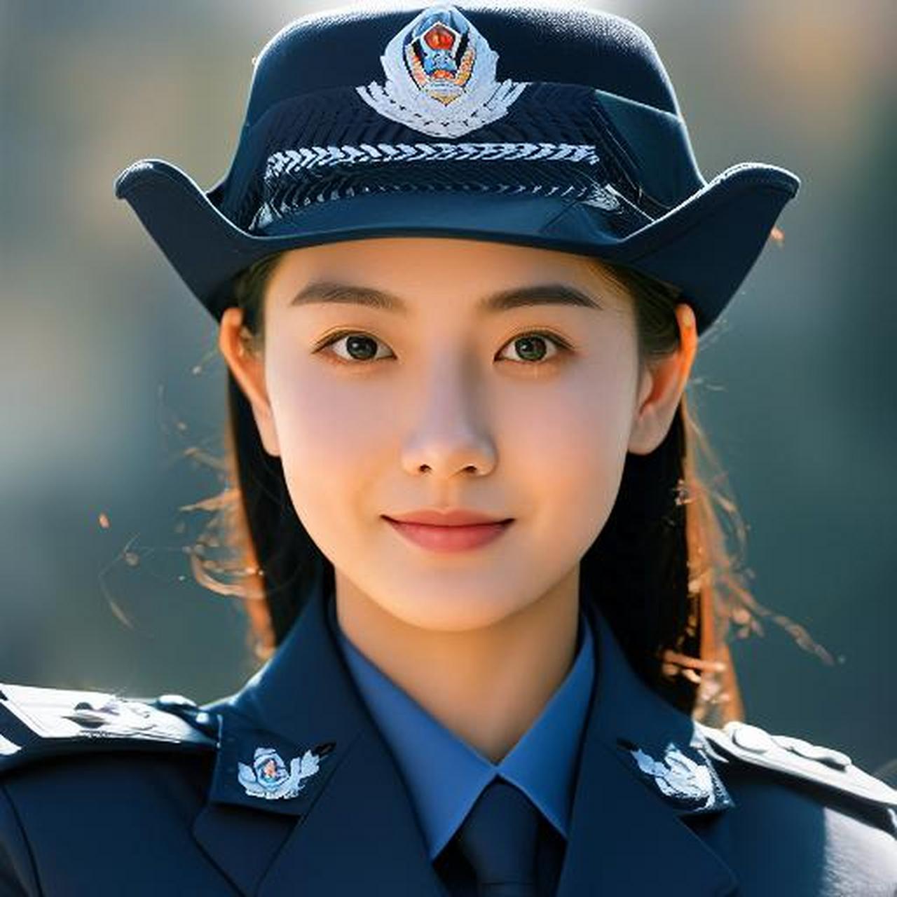 中国有许多漂亮的女警,她们在不同的岗位上默默奉献.