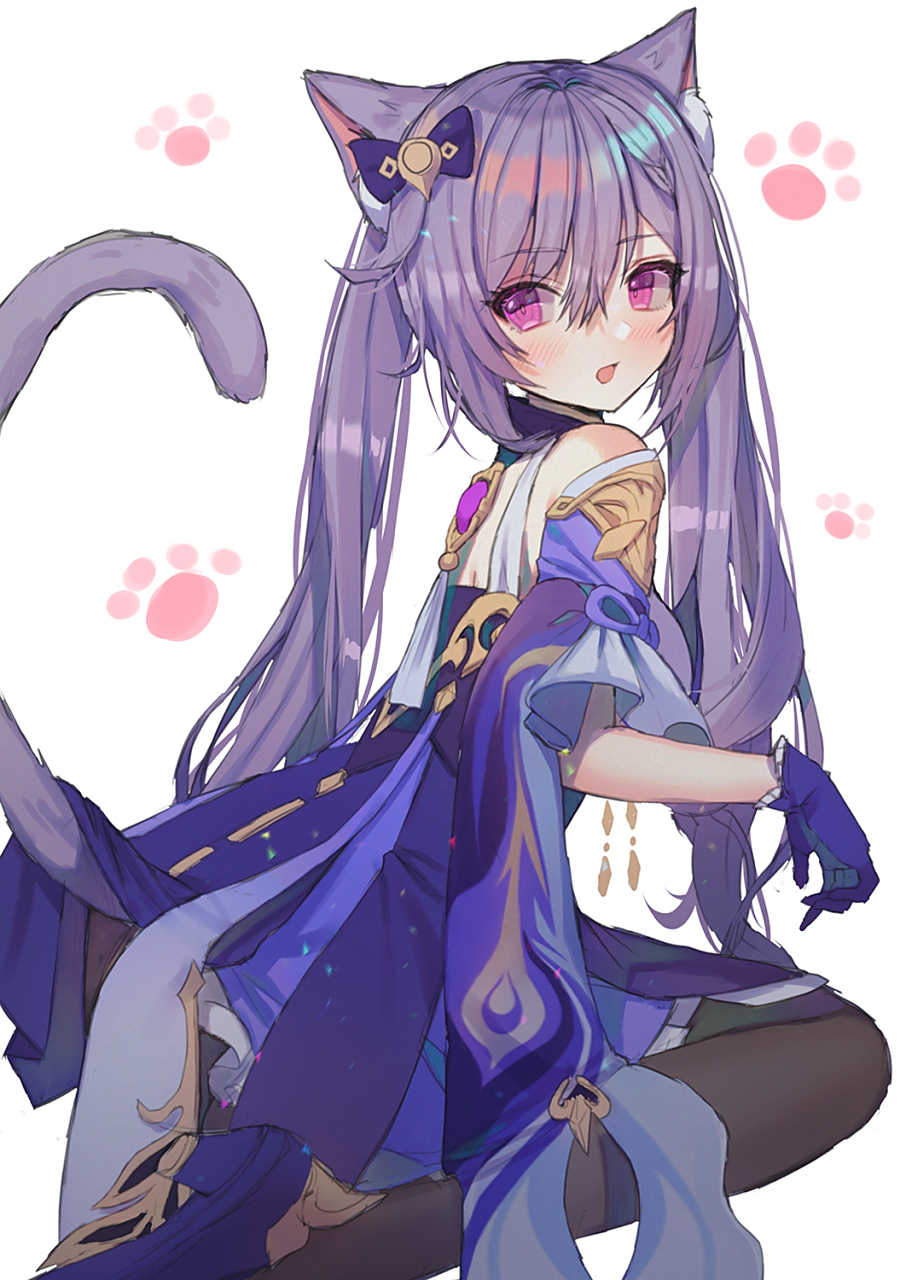 敲可爱的猫耳刻晴[awsl][awsl][awsl] 画师:桃花#原神# #二次元# #二