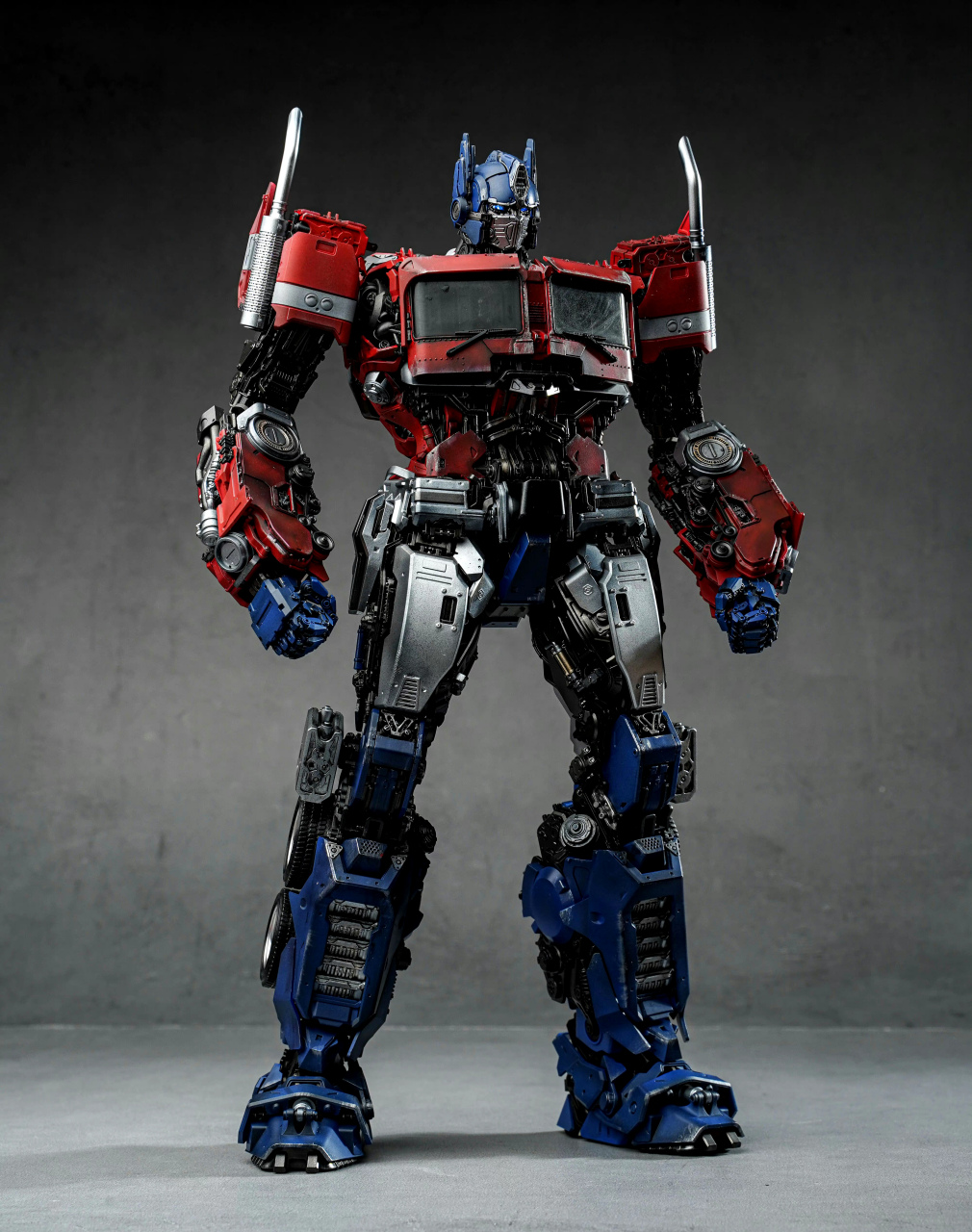 模型欣赏:圣斯基 外传擎天柱重涂欣赏,by 黑板black.