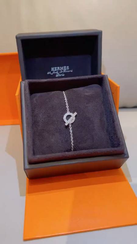 爱马仕 小q钻石手链 在灯光下特别美#手链#高端轻奢饰品#同城-度小视