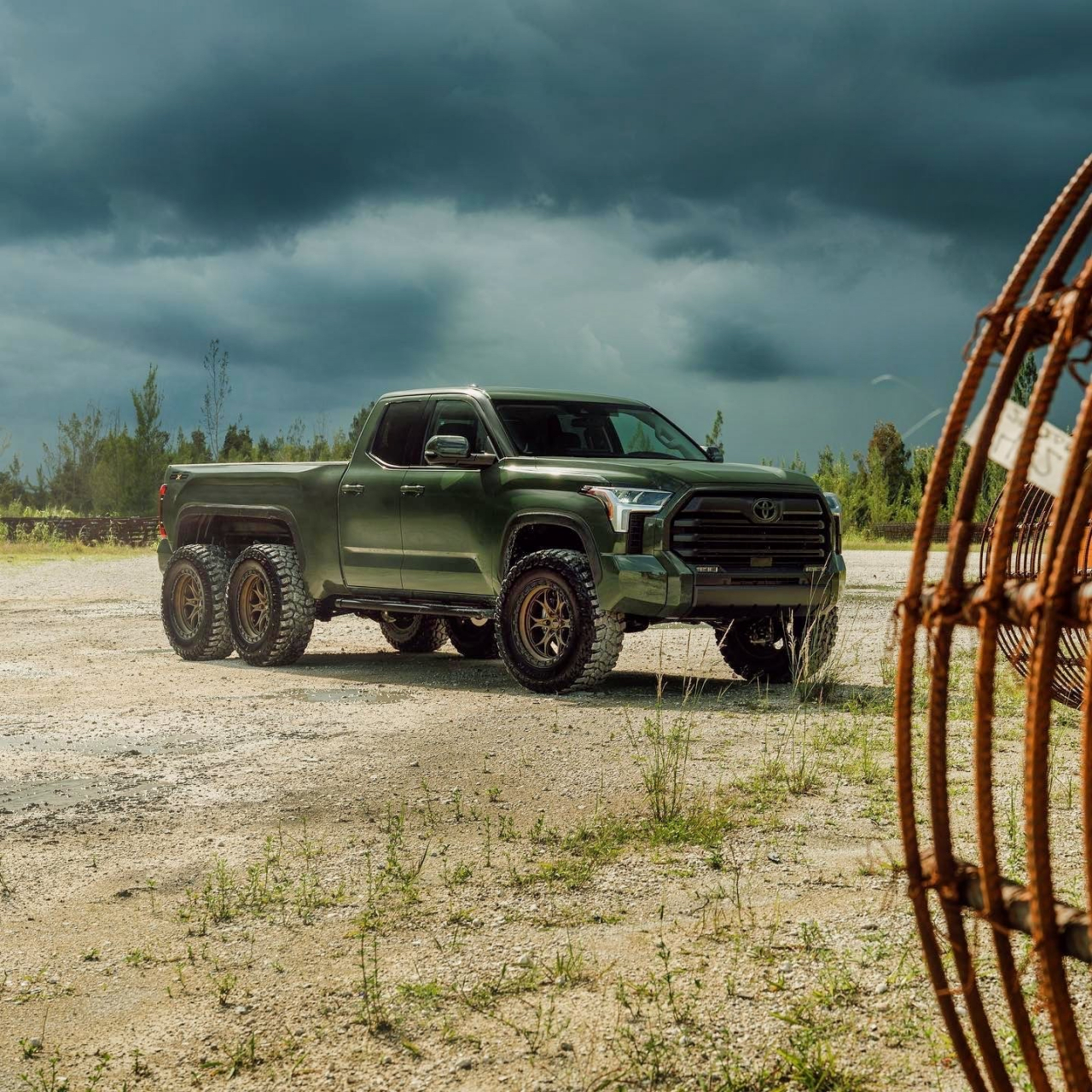 丰田坦途6x6皮卡车#丰田坦途# #皮卡改装