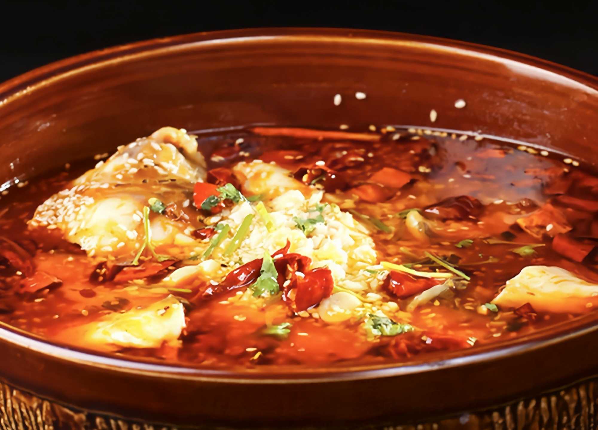 去贵州凯里没有吃到它,不算真正去过,正宗的"酸汤鱼"