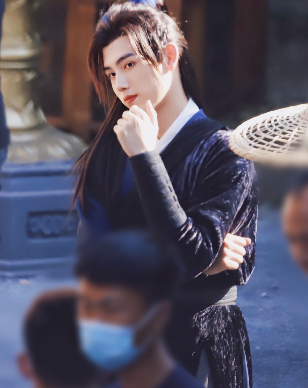 皓衣行陈飞宇墨染图片:墨宗师也太让人喜欢了